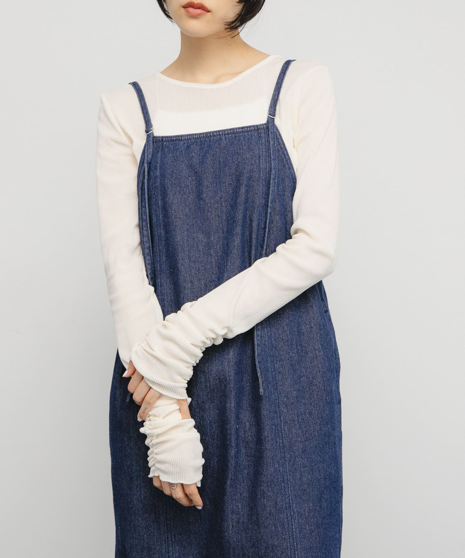 身長：160cm サイズ：one