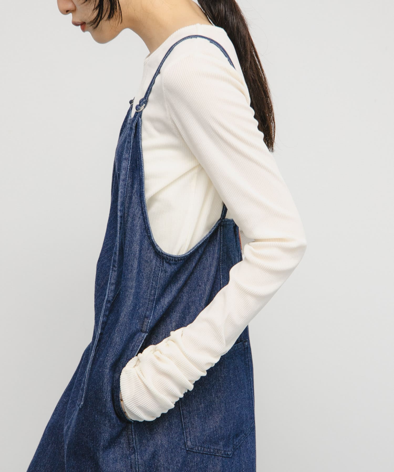 身長：160cm サイズ：one
