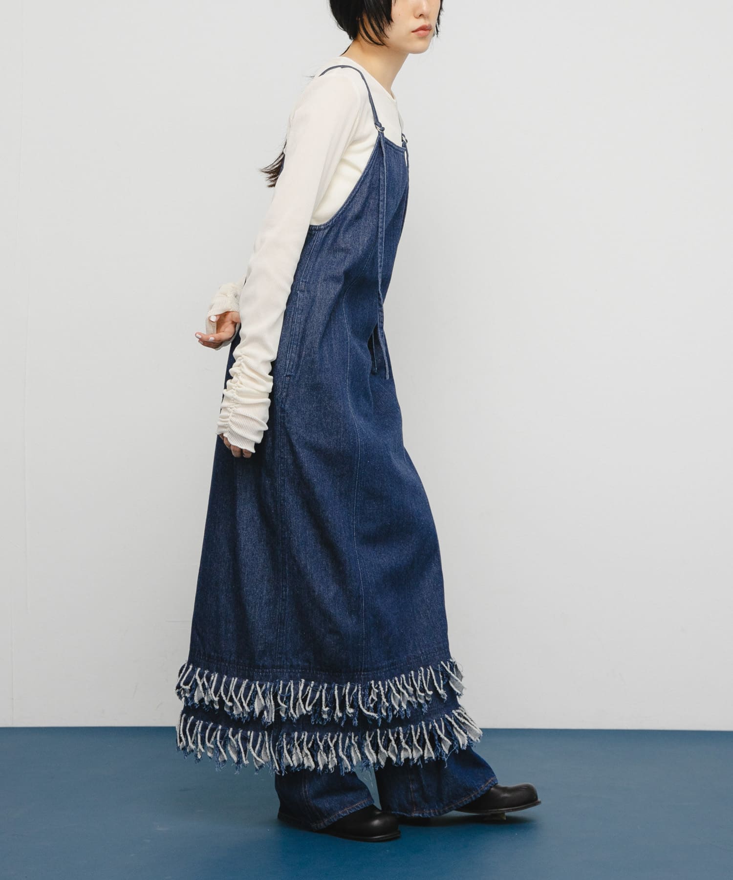 身長：160cm サイズ：one