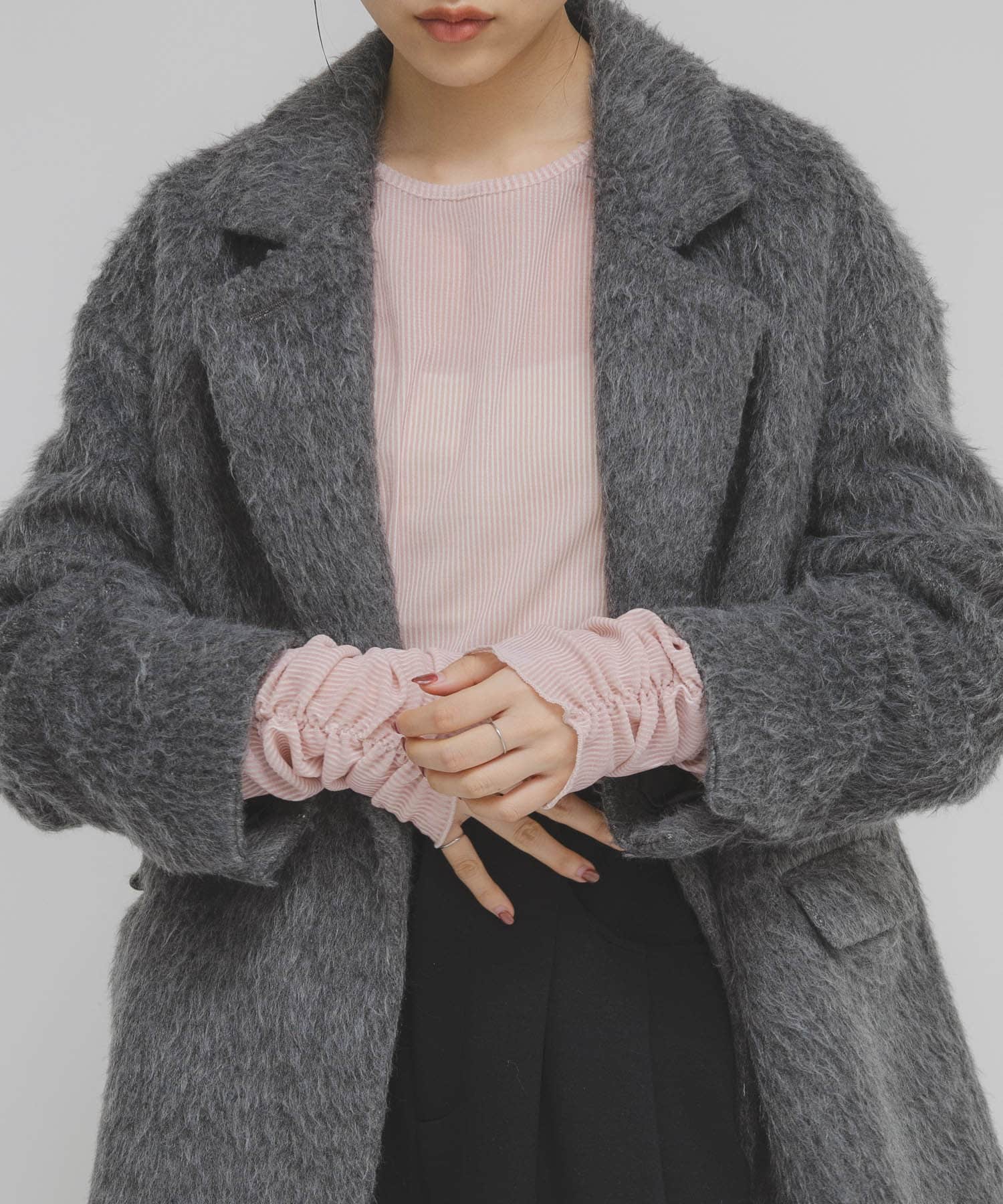 身長 : 160cm サイズ : one