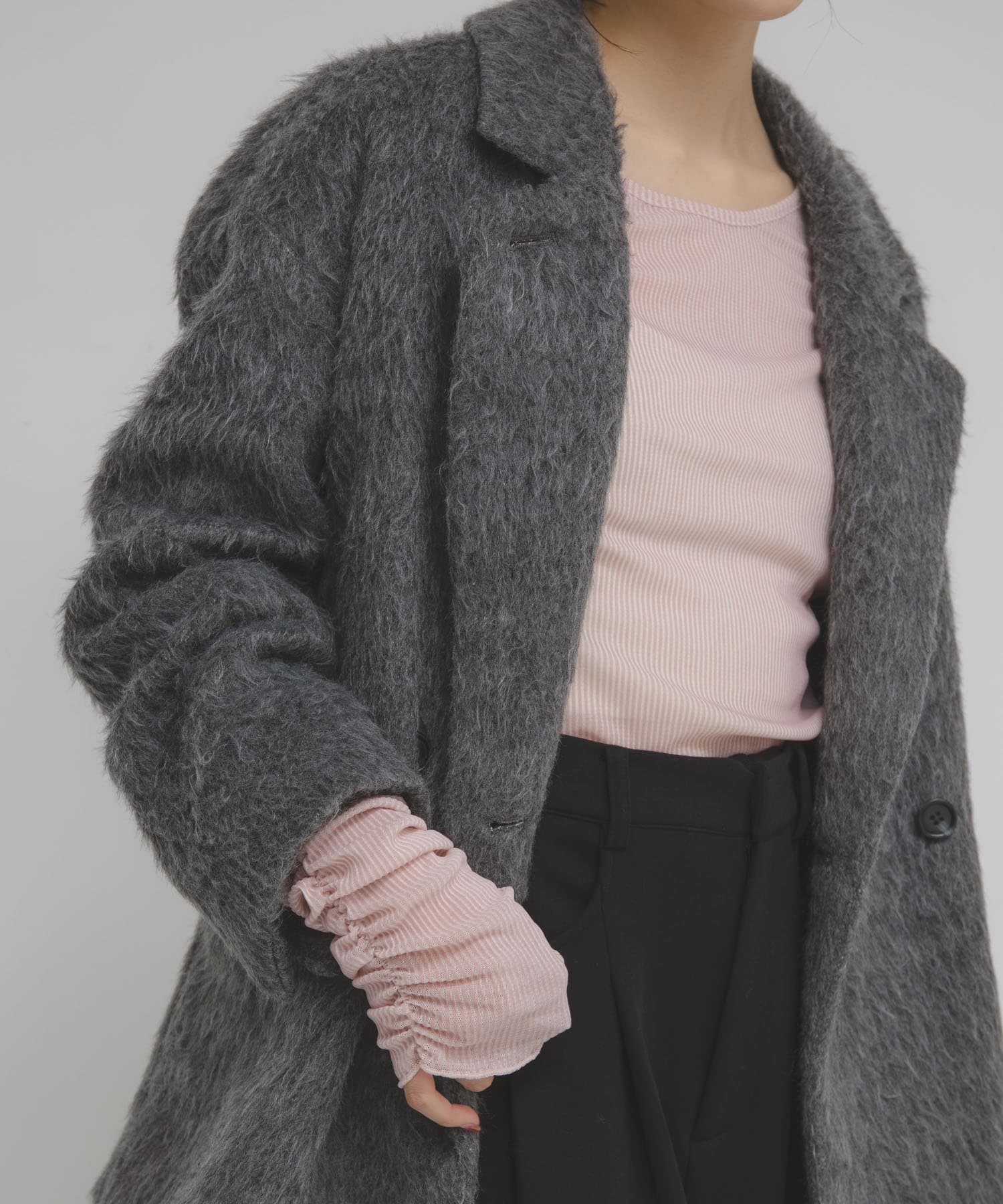 身長 : 160cm サイズ : one