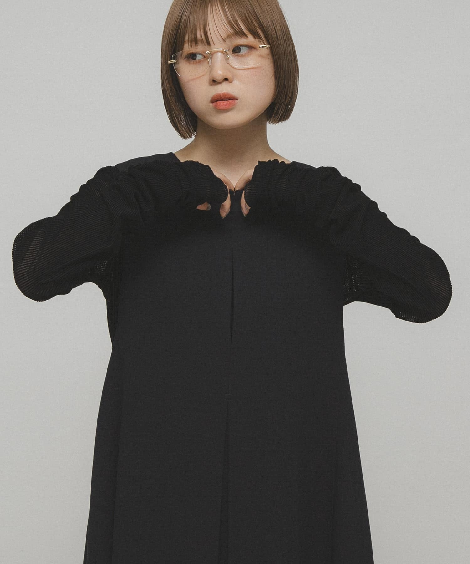 身長：153cm サイズ：one