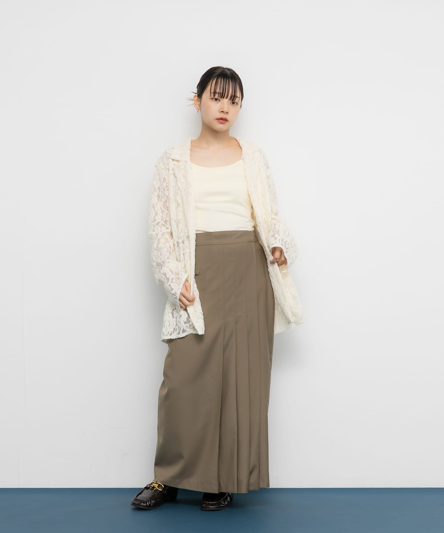 身長：153cm サイズ：one