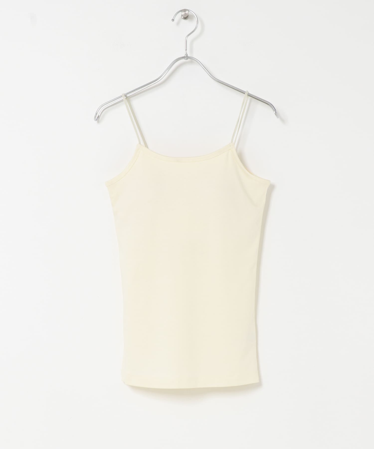 スパゲティダブルストラップキャミソール IVORY one