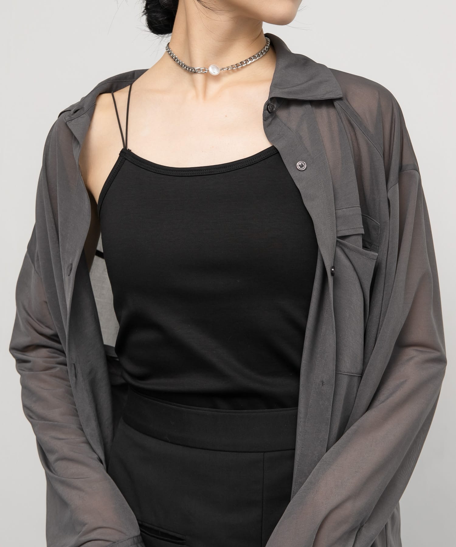 スパゲティダブルストラップキャミソール