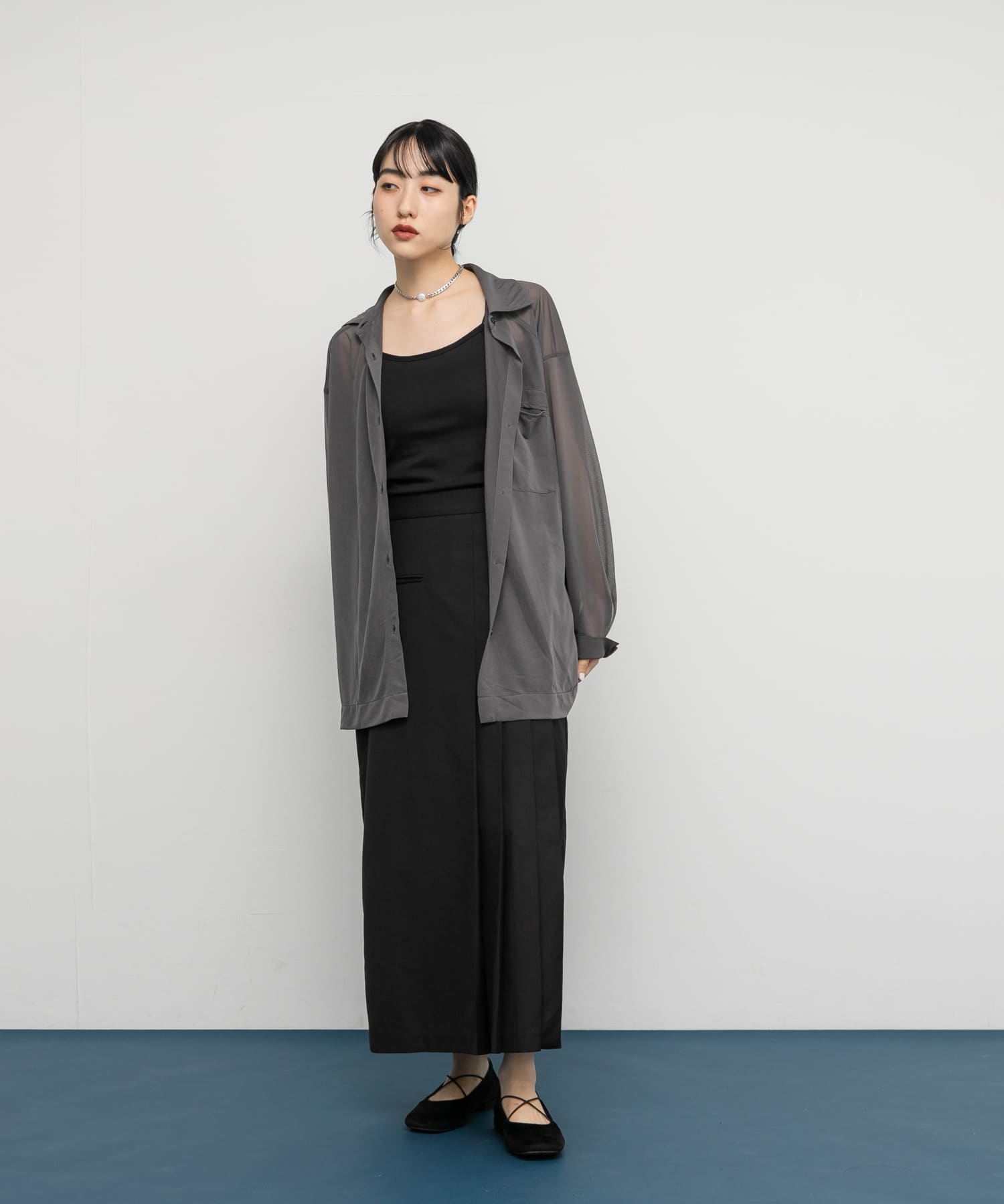 身長：160cm サイズ：one