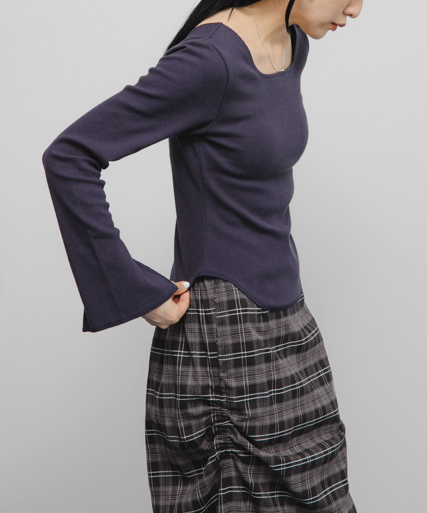 身長：160cm サイズ：one