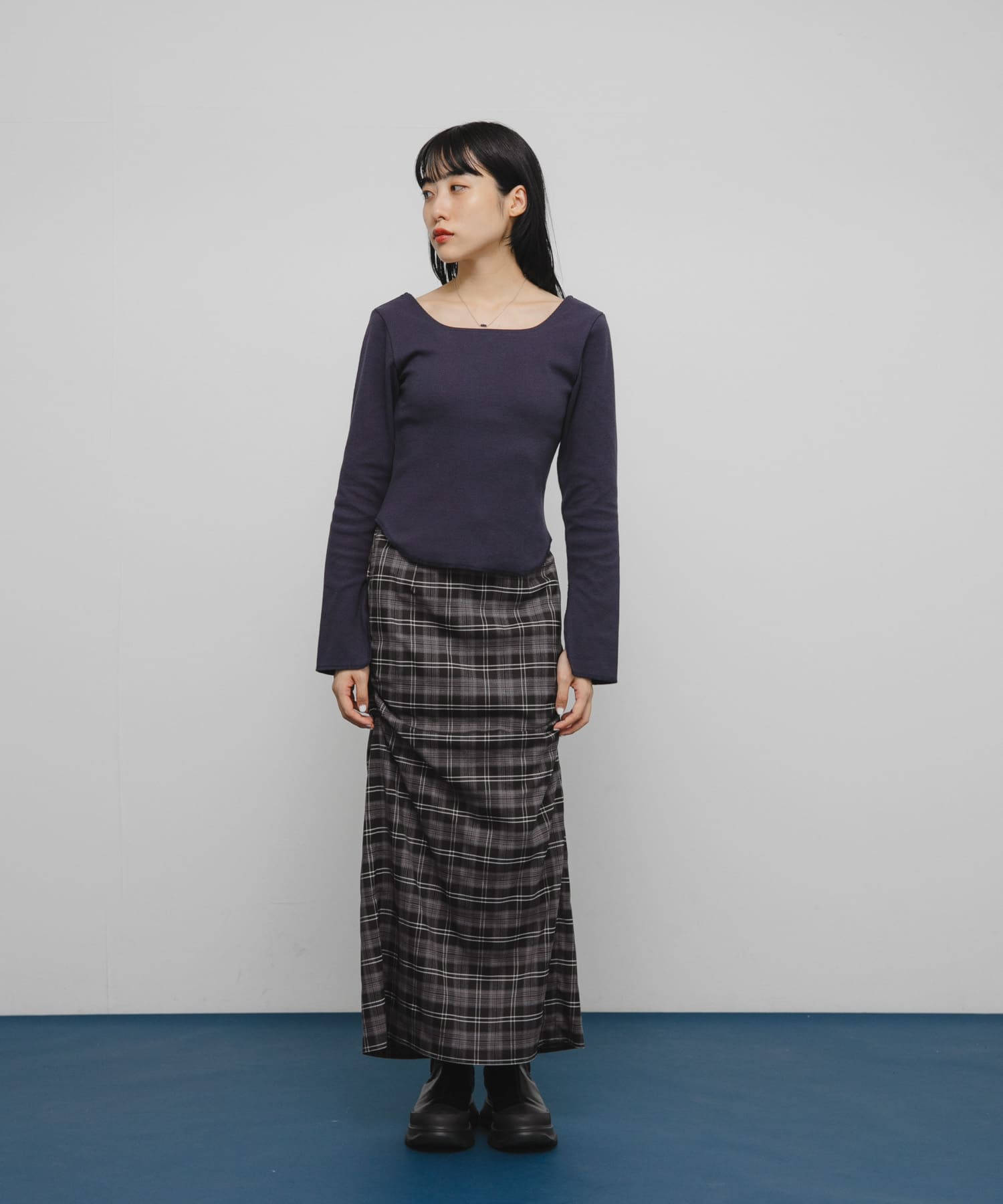 身長：160cm サイズ：one