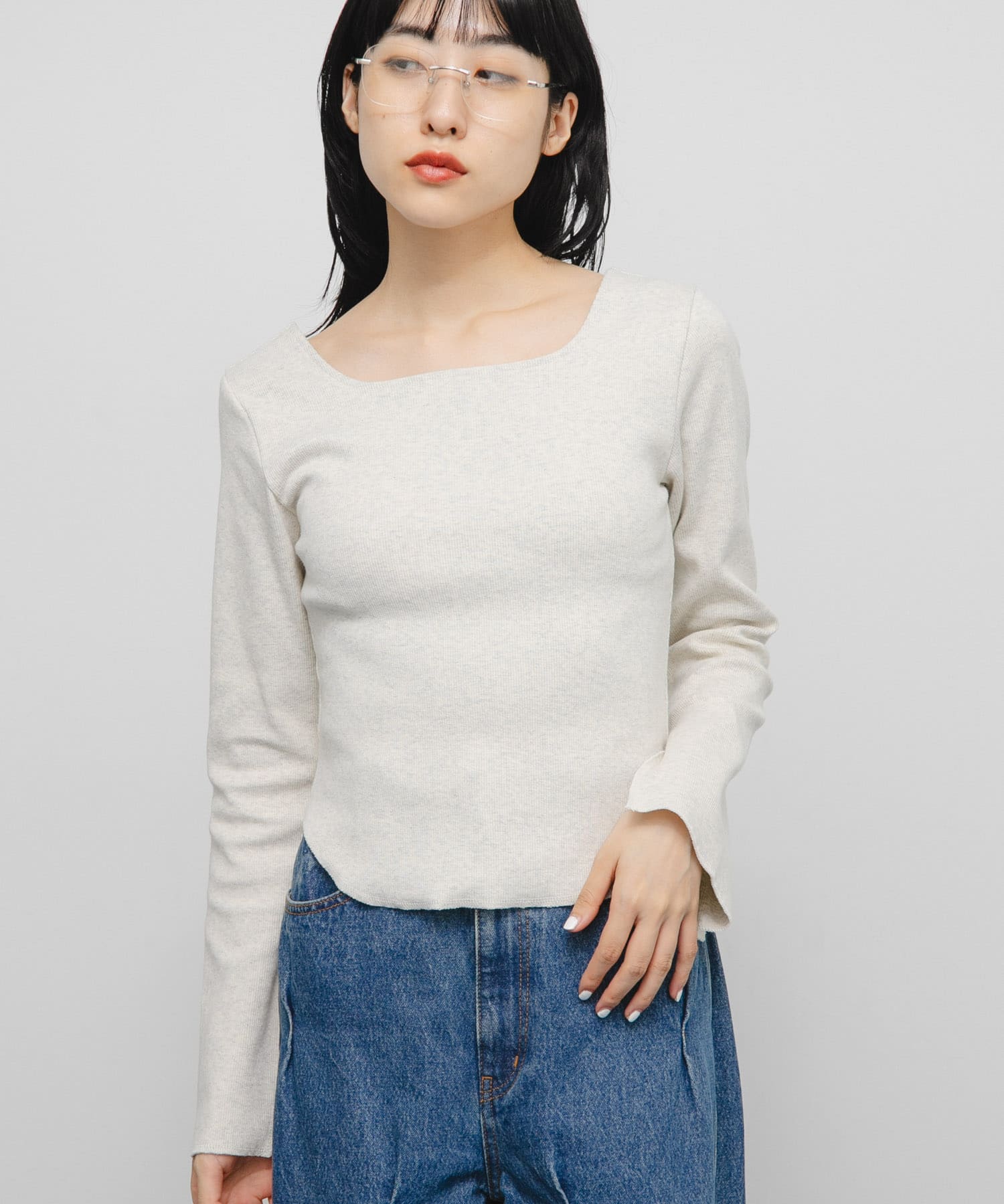 身長：160cm サイズ：one