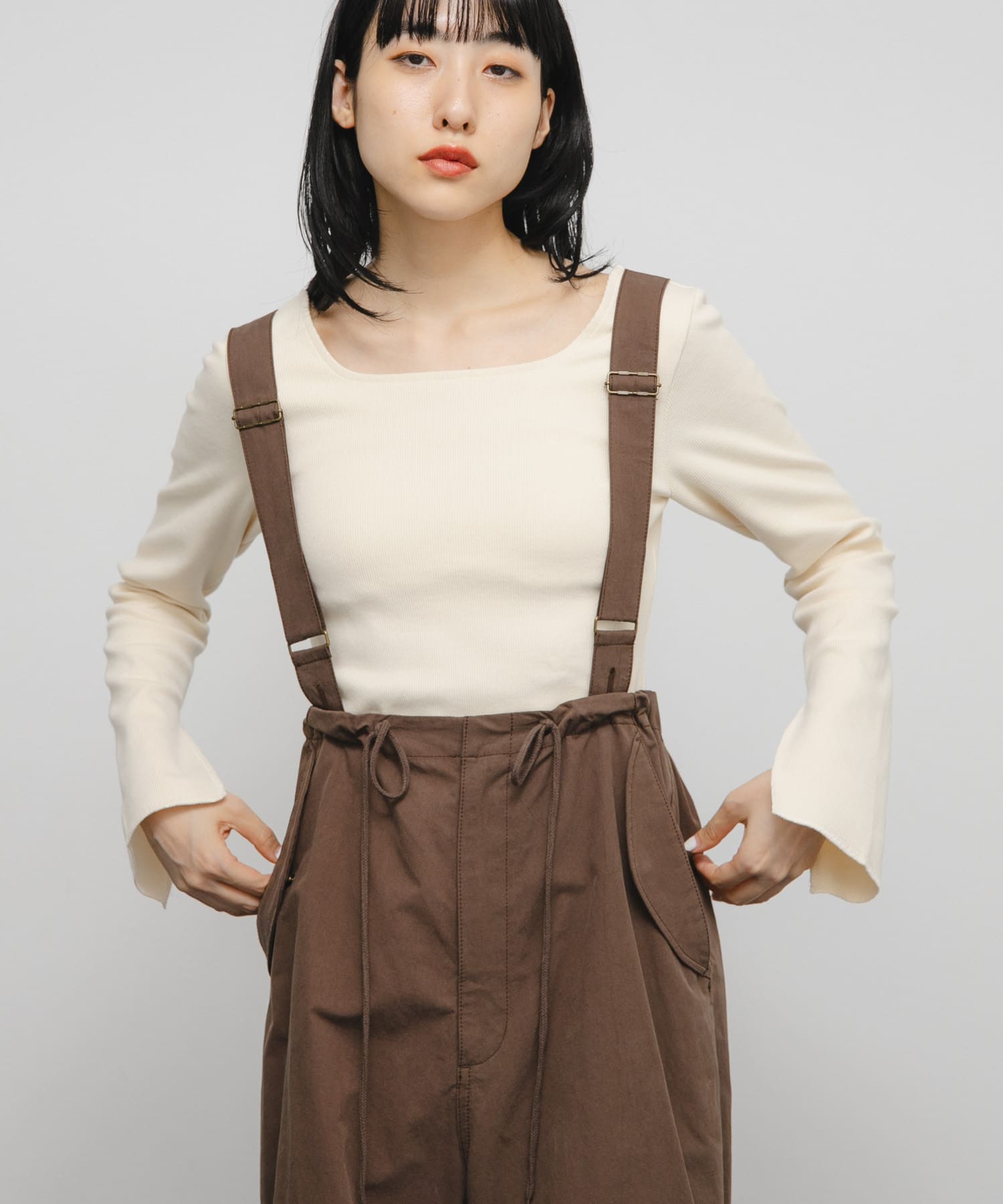 身長：160cm サイズ：one
