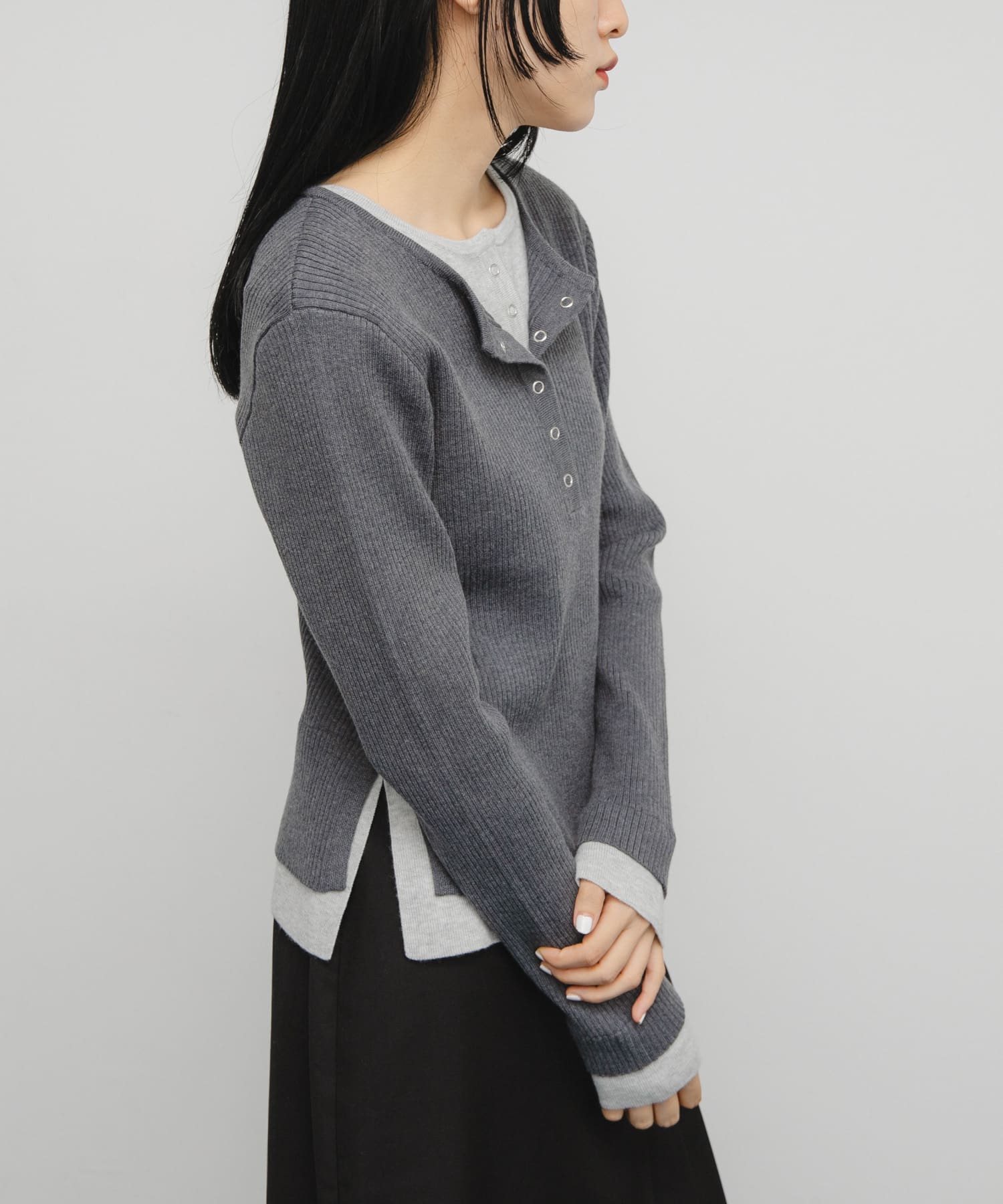 身長：160cm サイズ：one