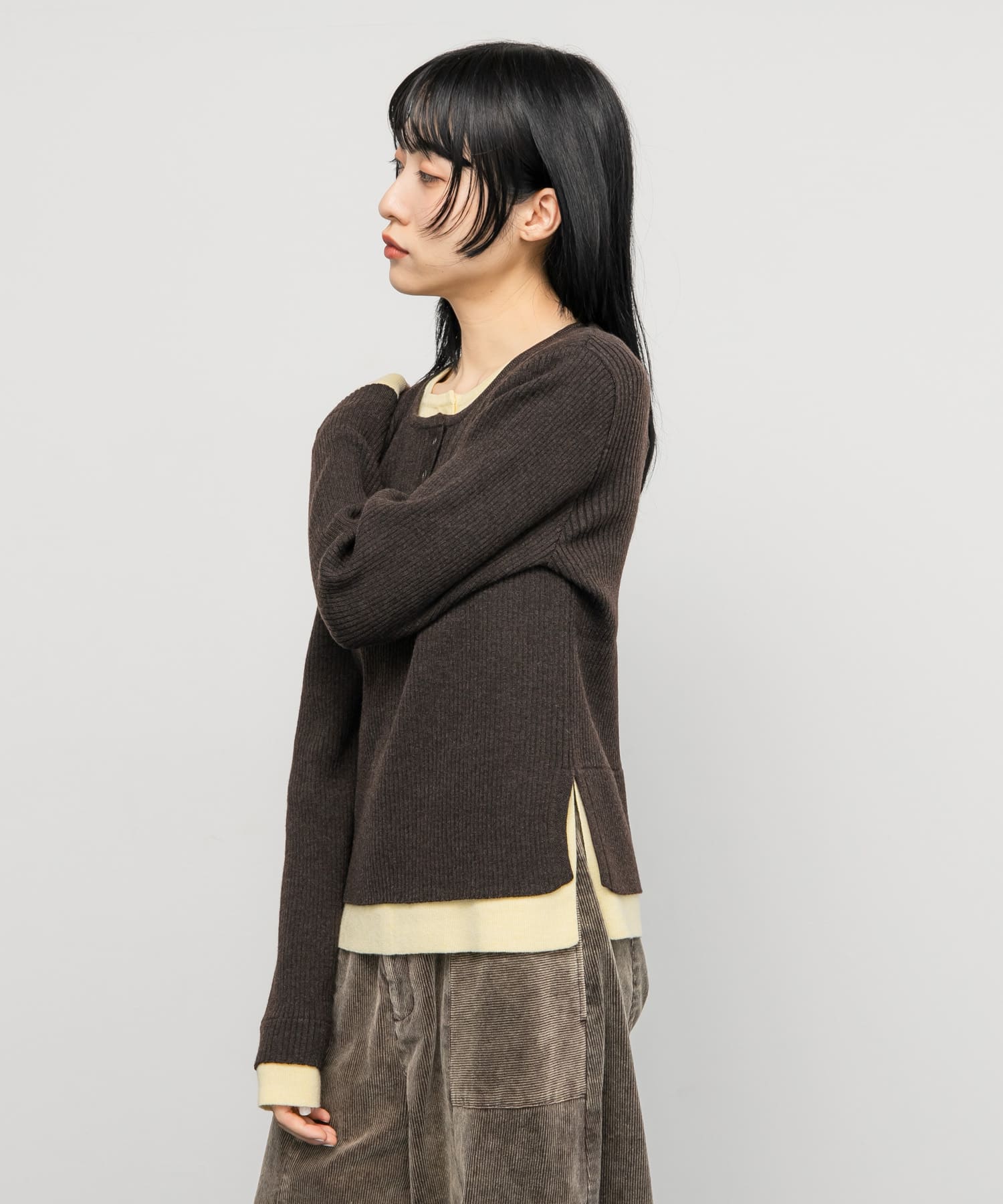身長：160cm サイズ：one