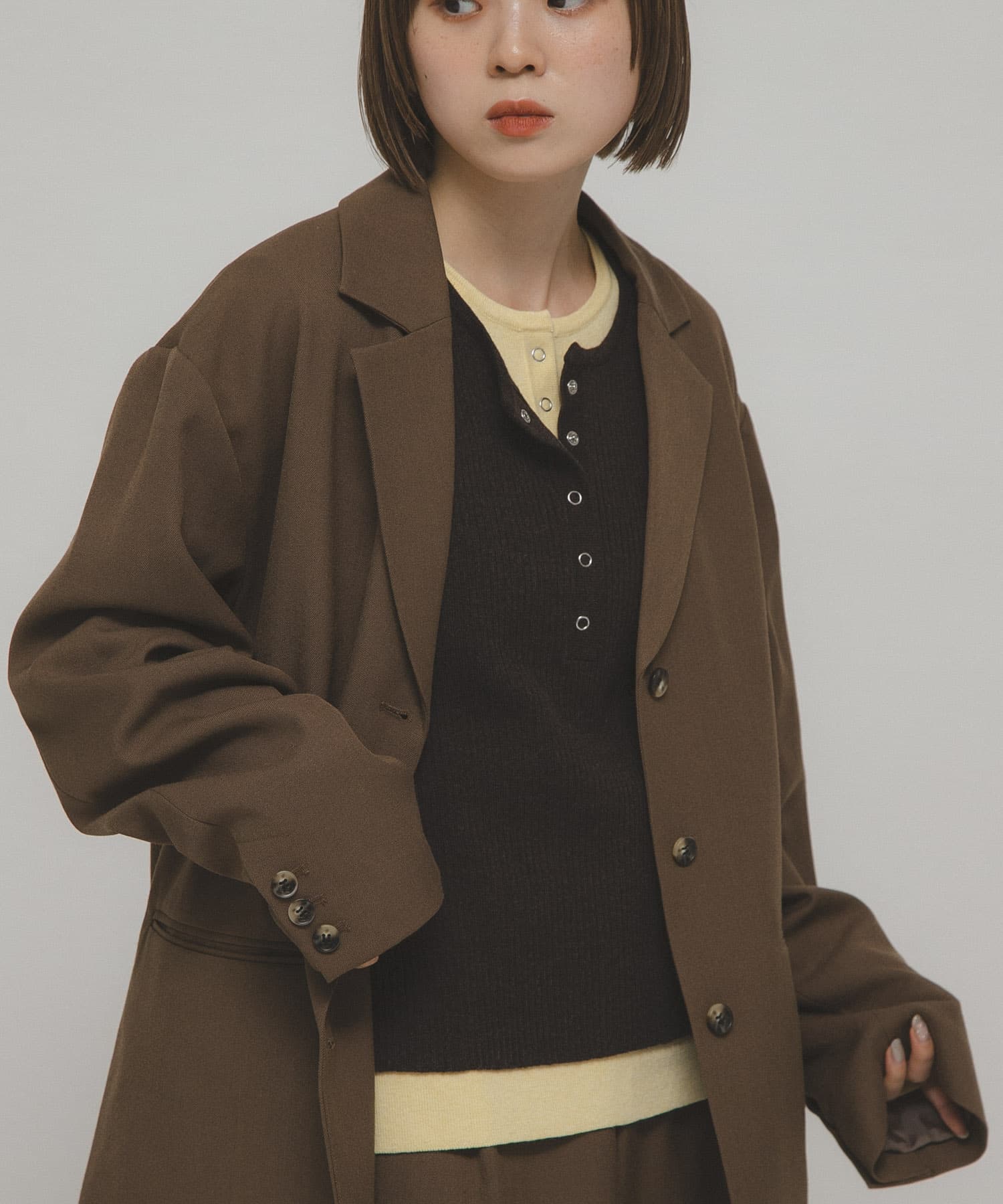 身長：153cm サイズ：one
