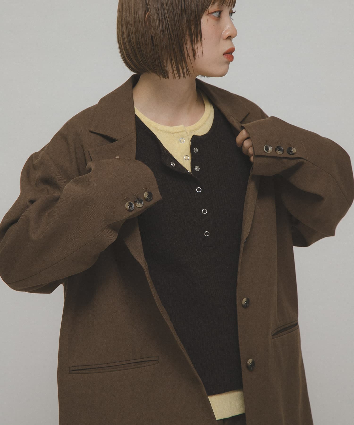 身長：153cm サイズ：one