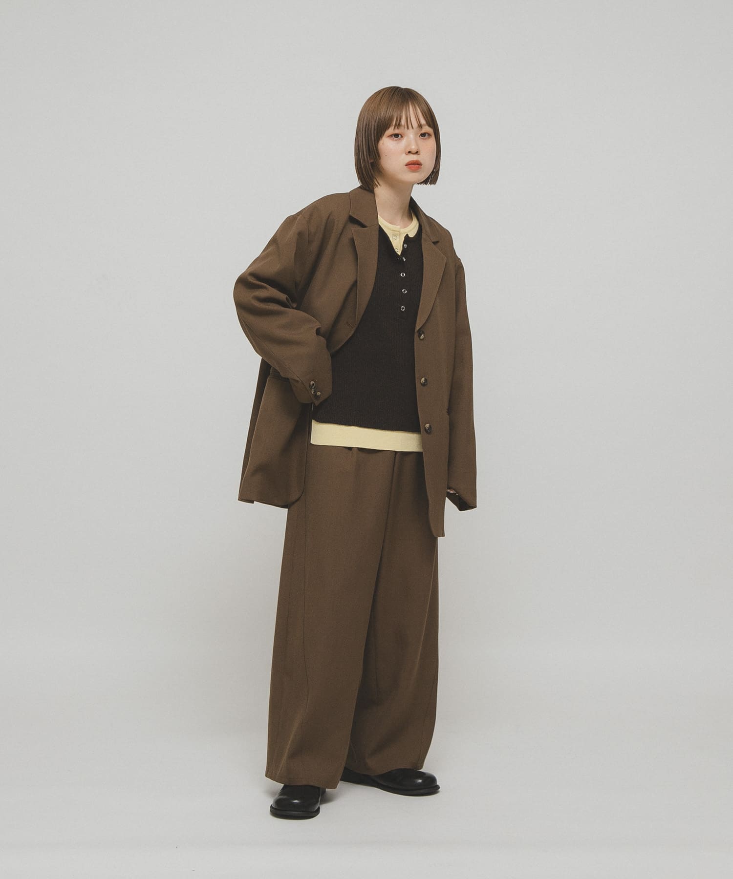 身長：153cm サイズ：one