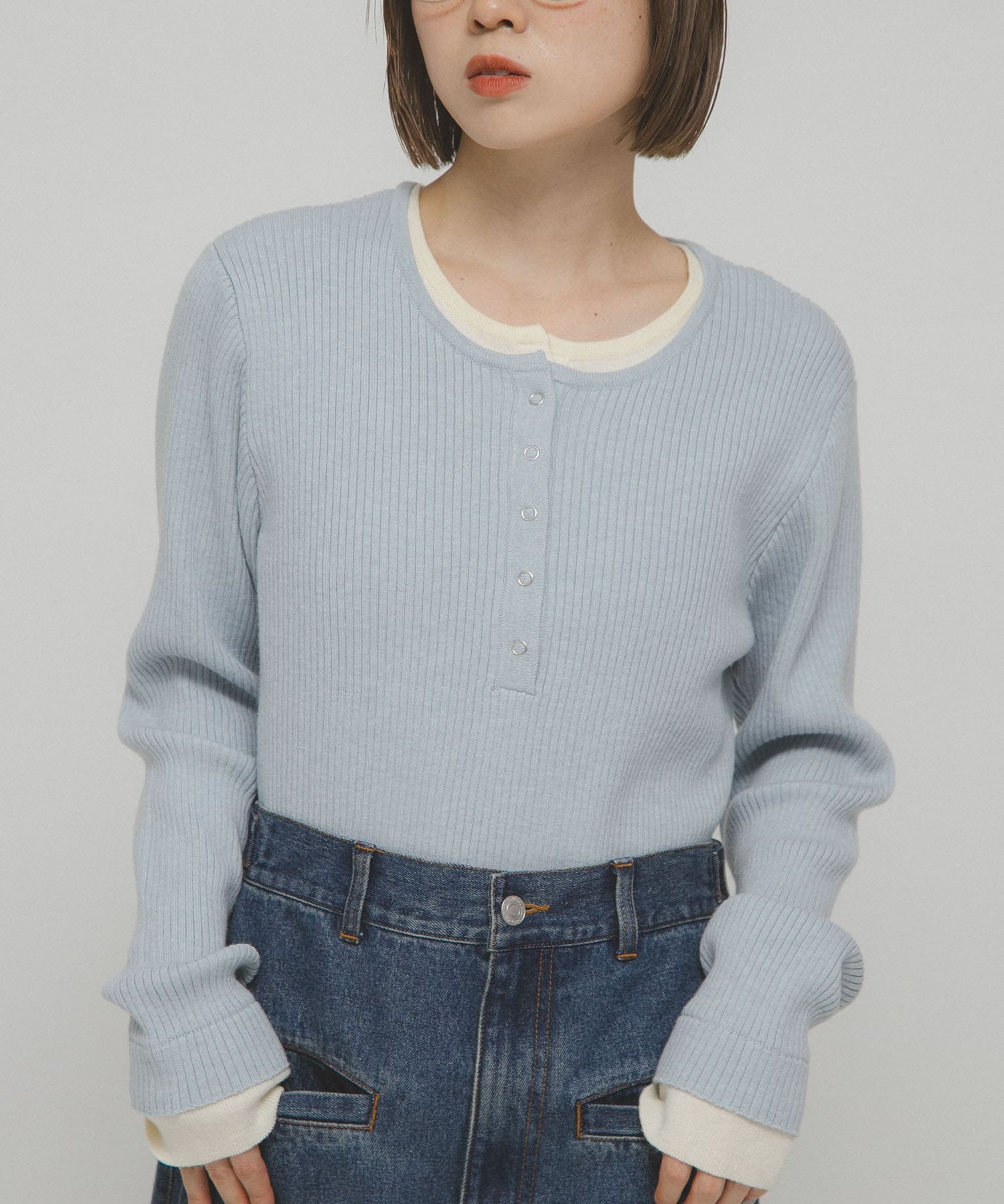 身長：153cm サイズ：one