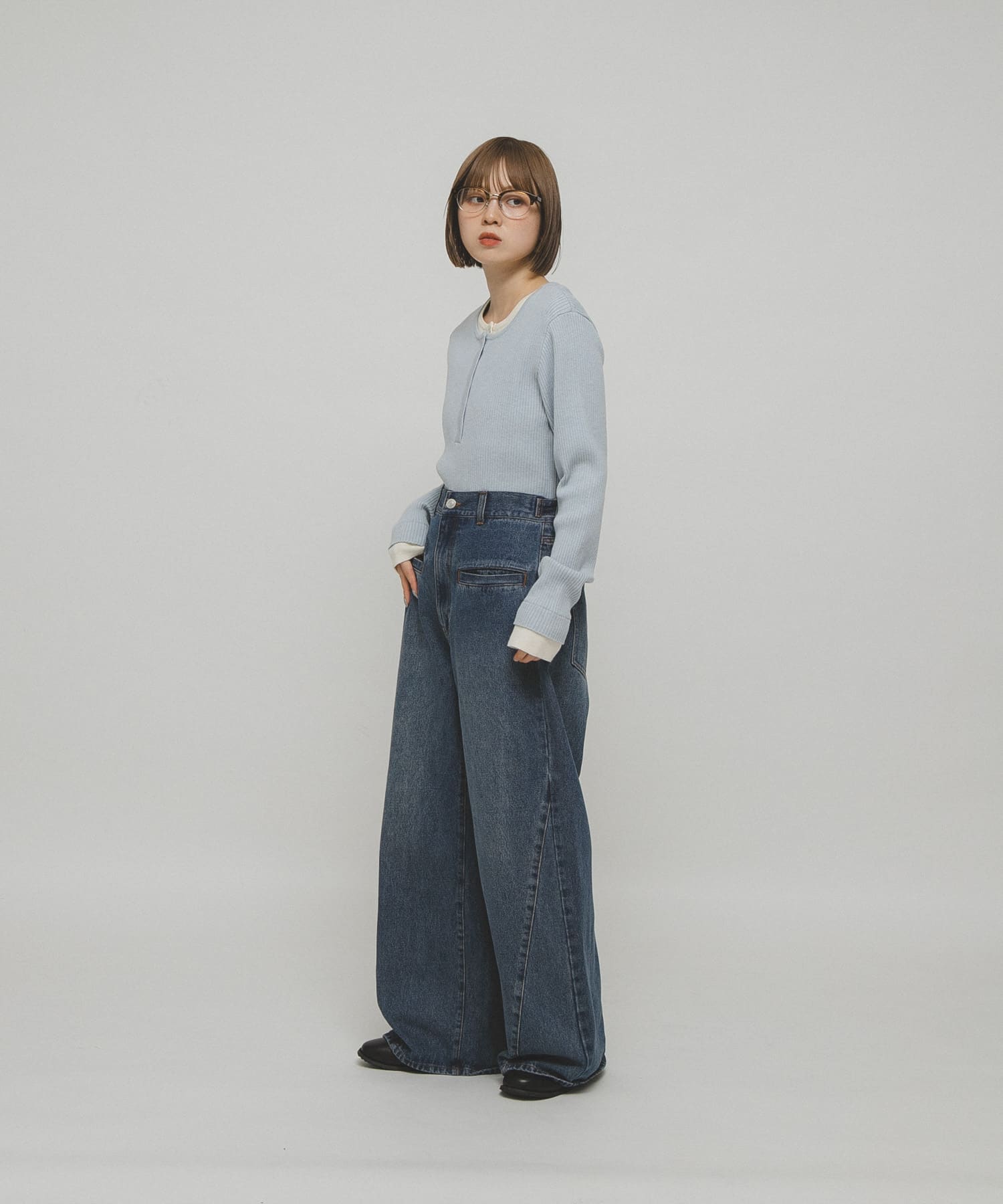 身長：153cm サイズ：one