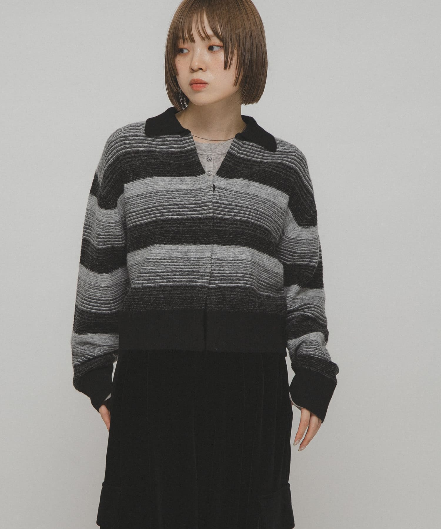 身長：153cm サイズ：one