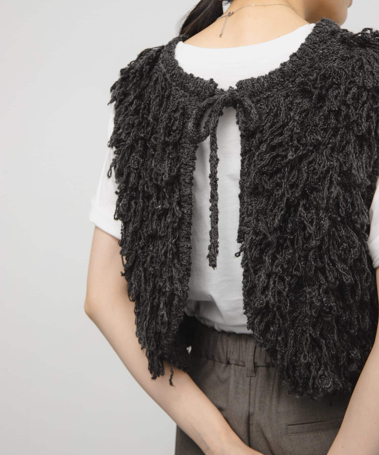 身長：160cm サイズ：one