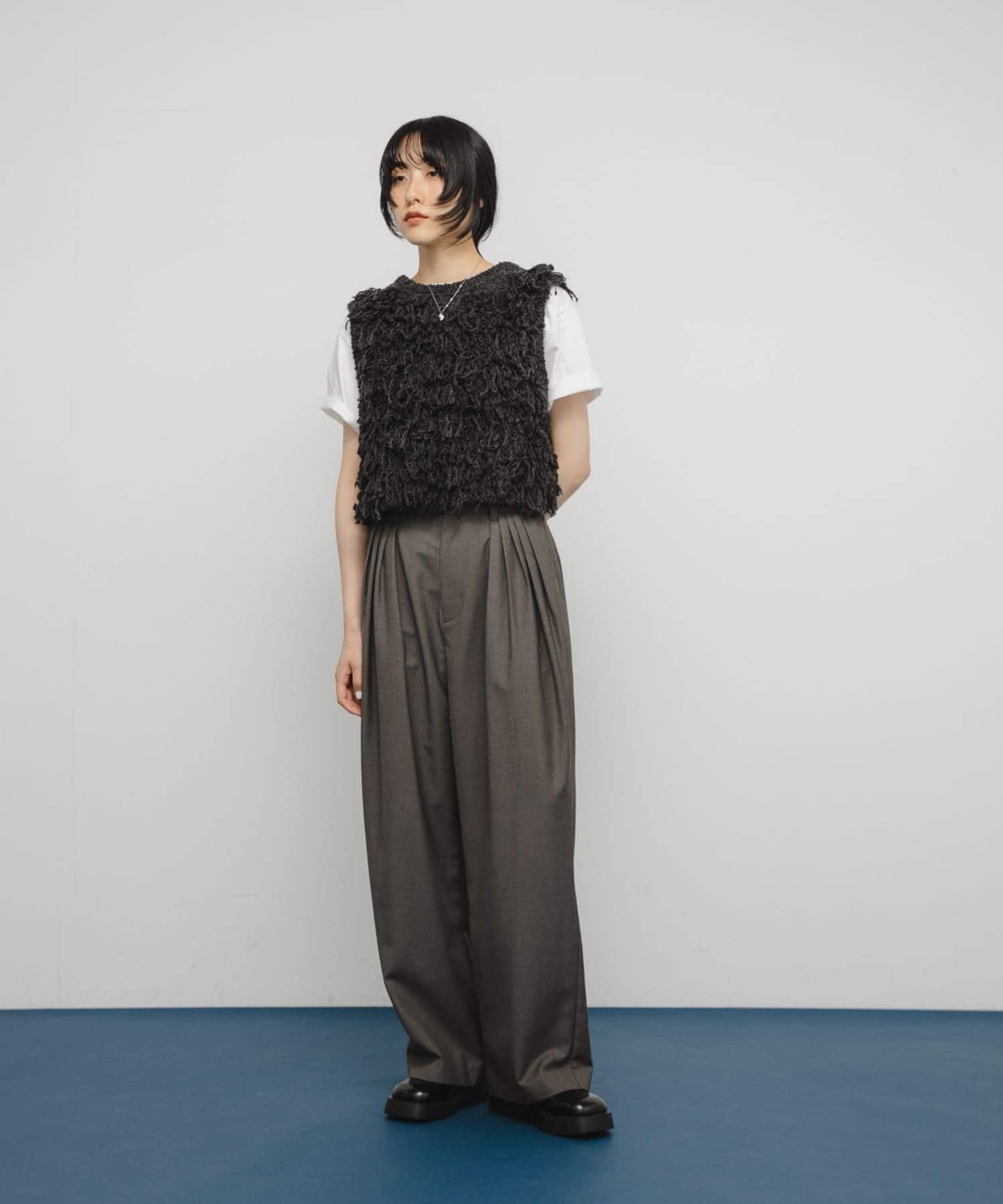 身長：160cm サイズ：one