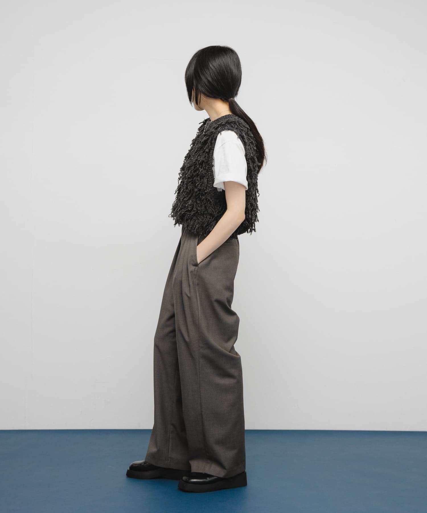 身長：160cm サイズ：one