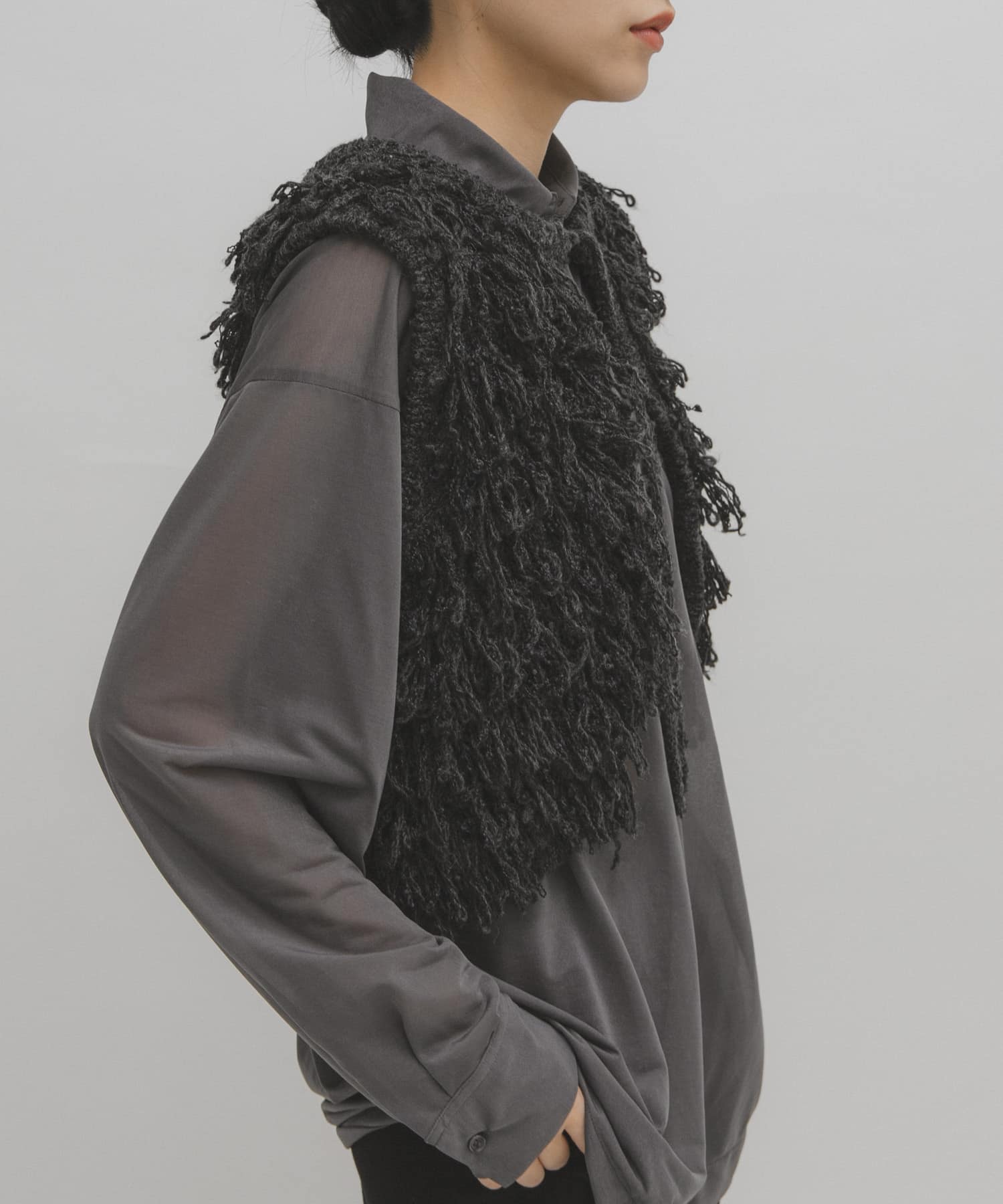 身長：160cm サイズ：one