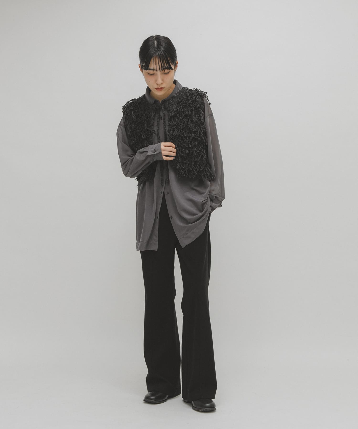 身長：160cm サイズ：one