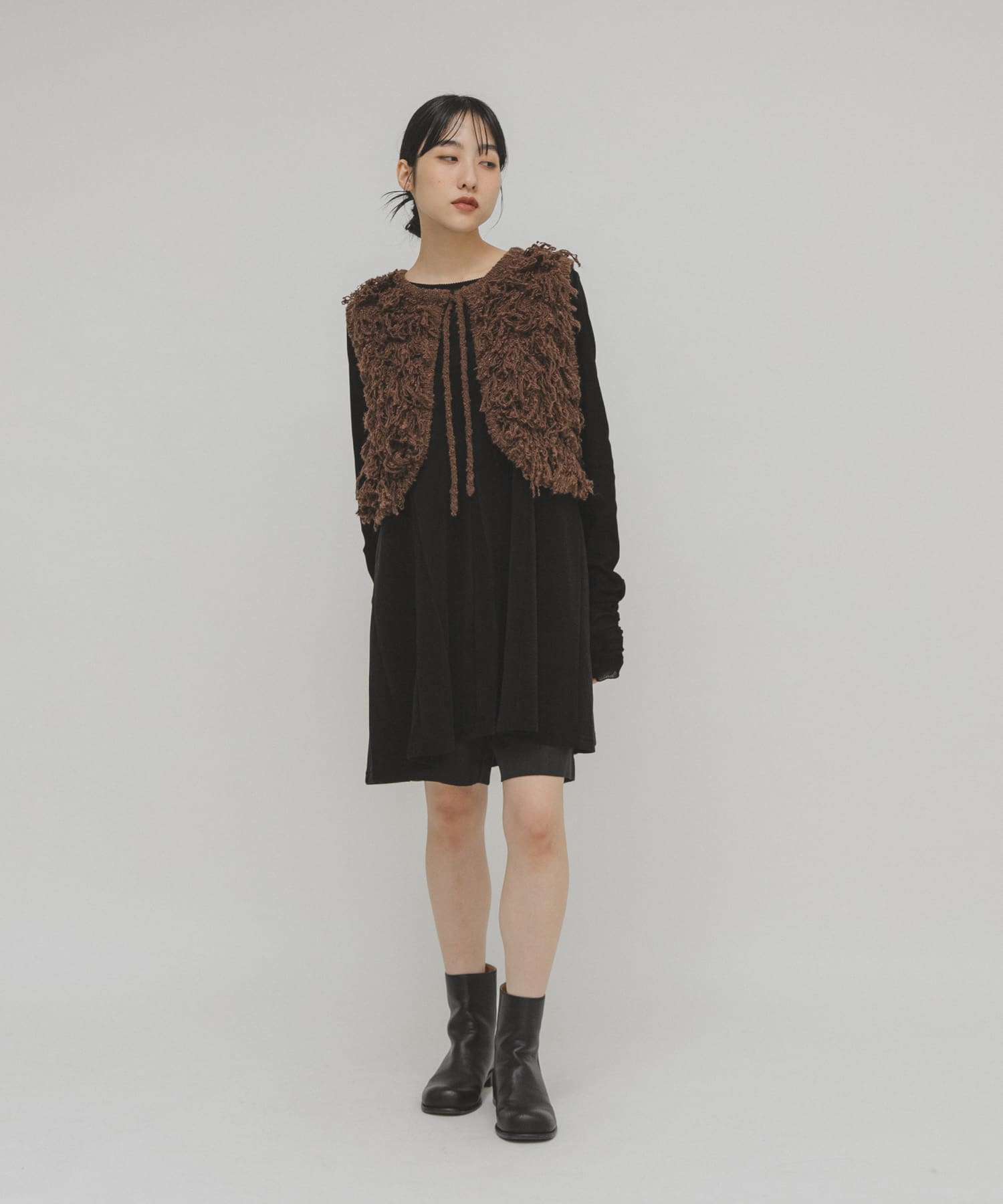 身長：160cm サイズ：one