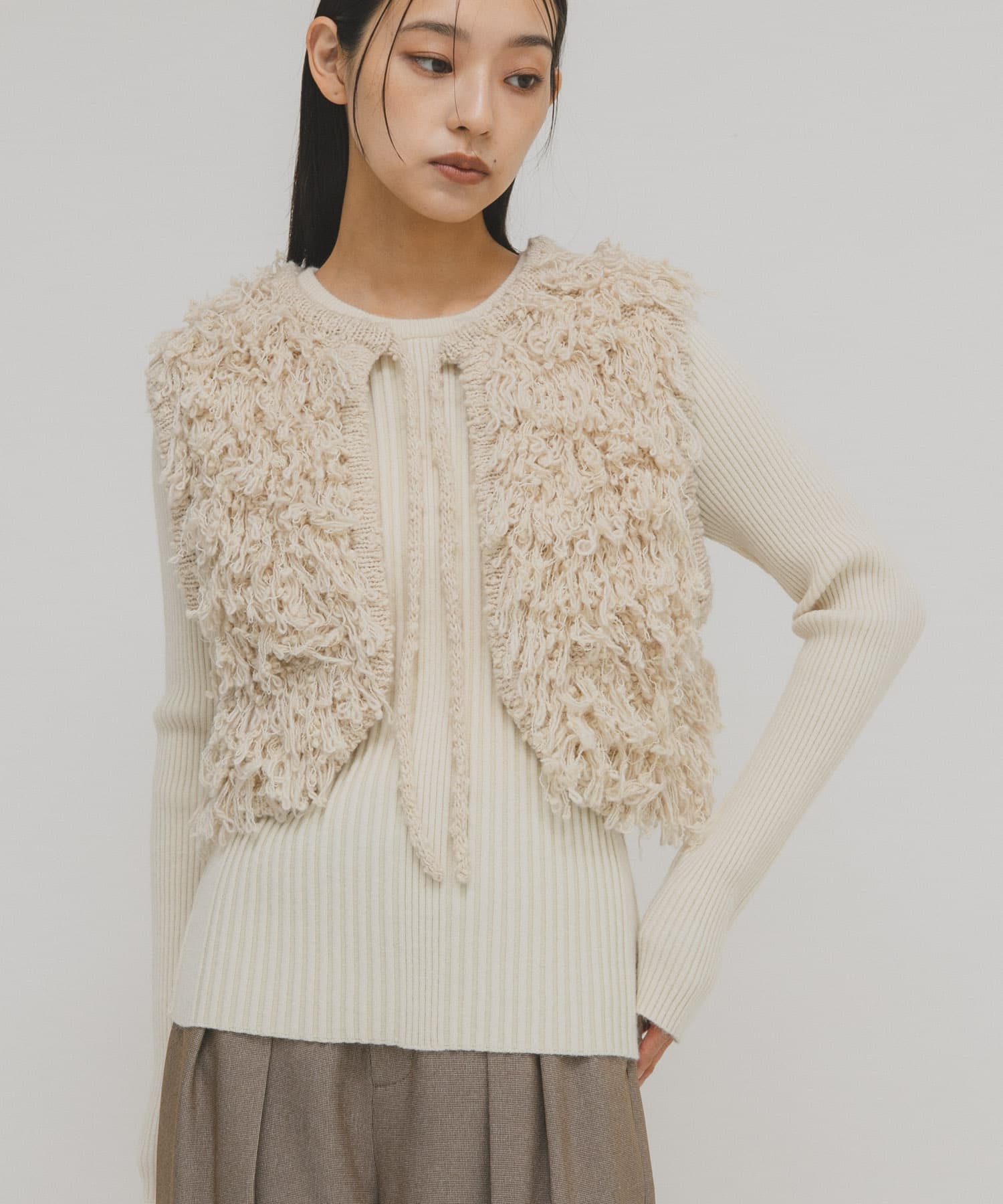 ループニットベスト