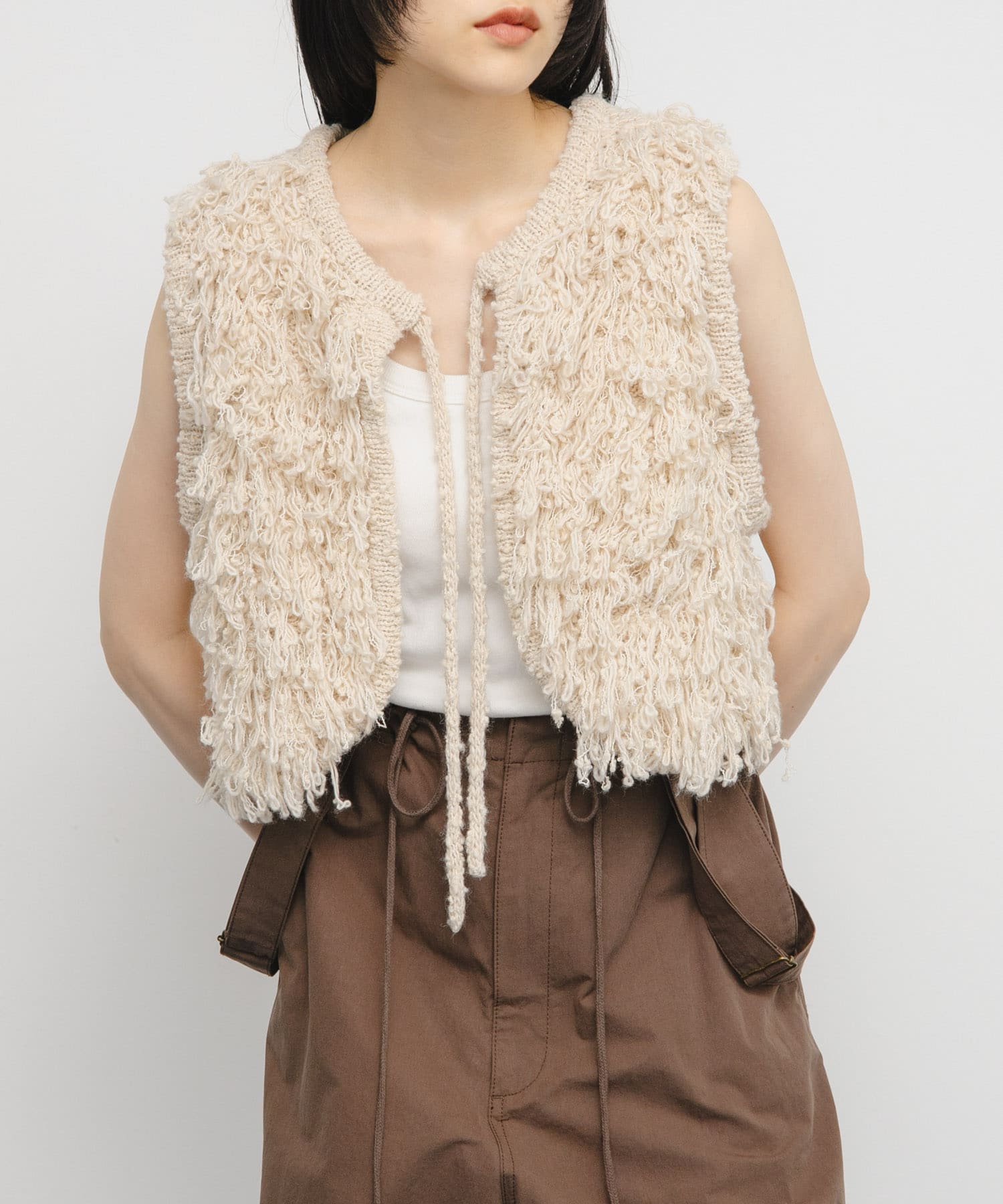 身長：160cm サイズ：one