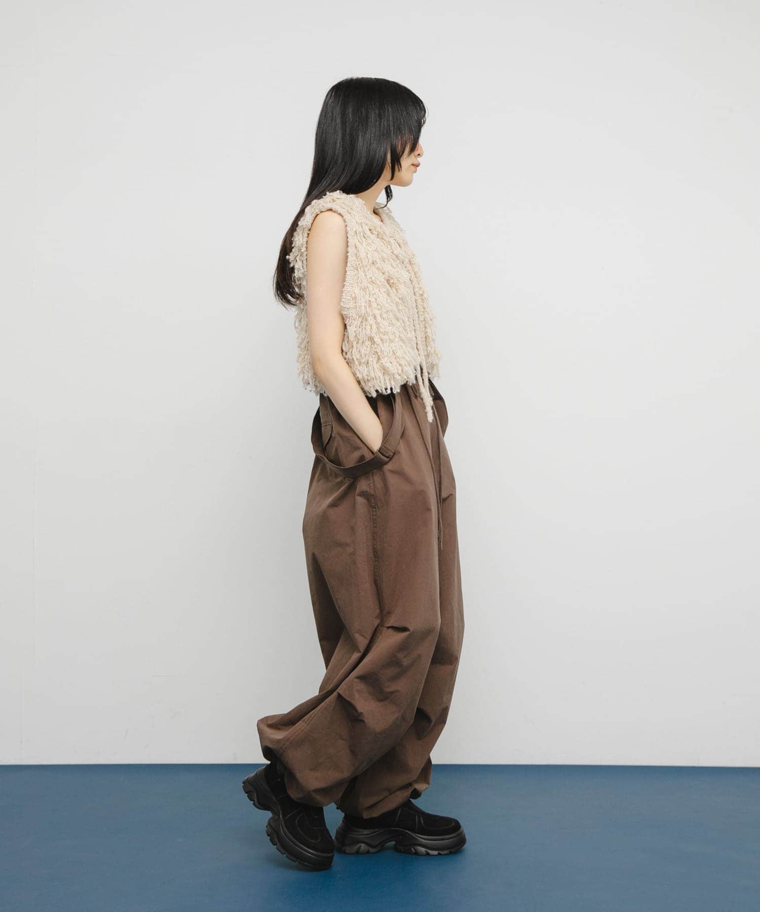 身長：160cm サイズ：one