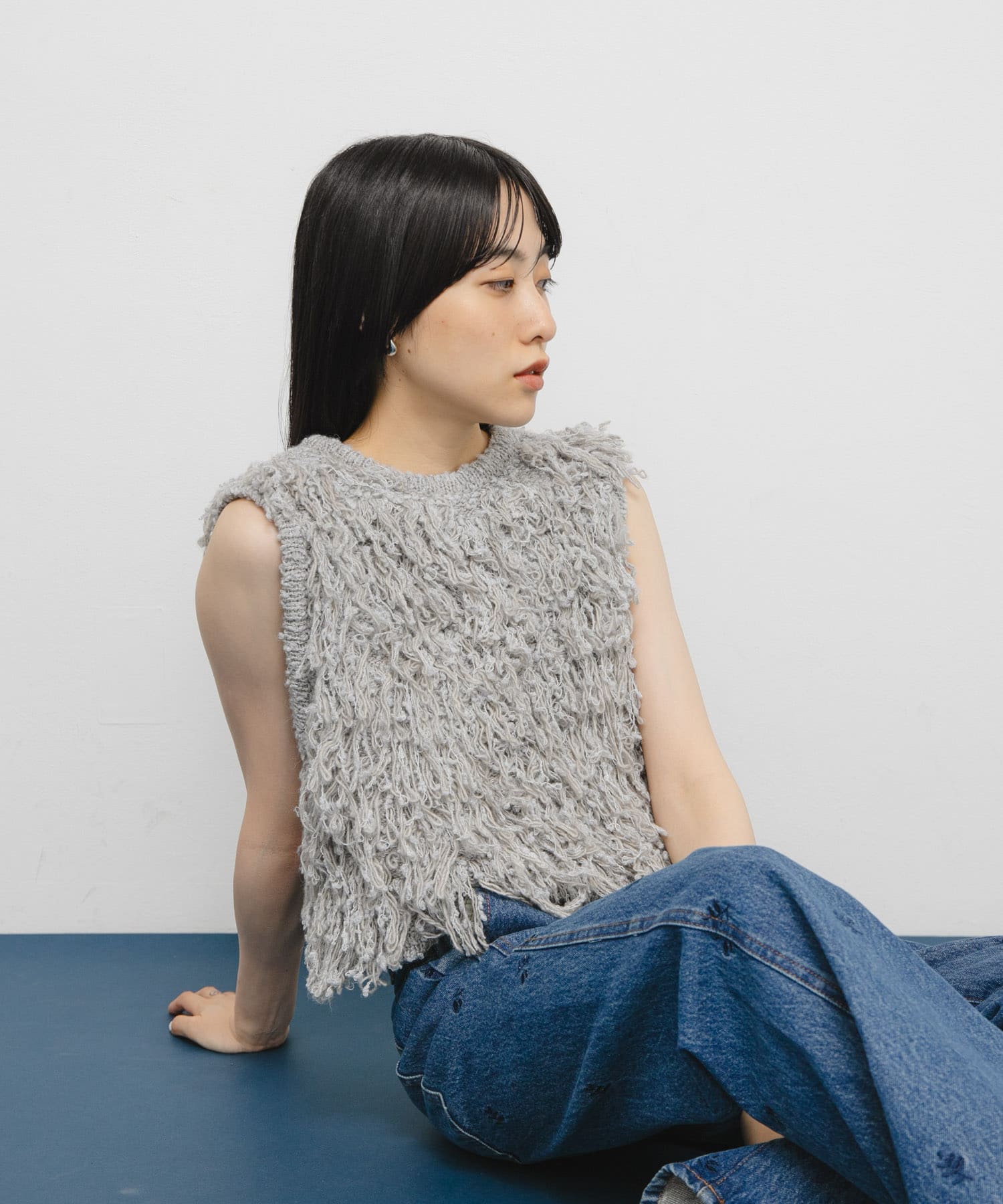 身長：160cm サイズ：one