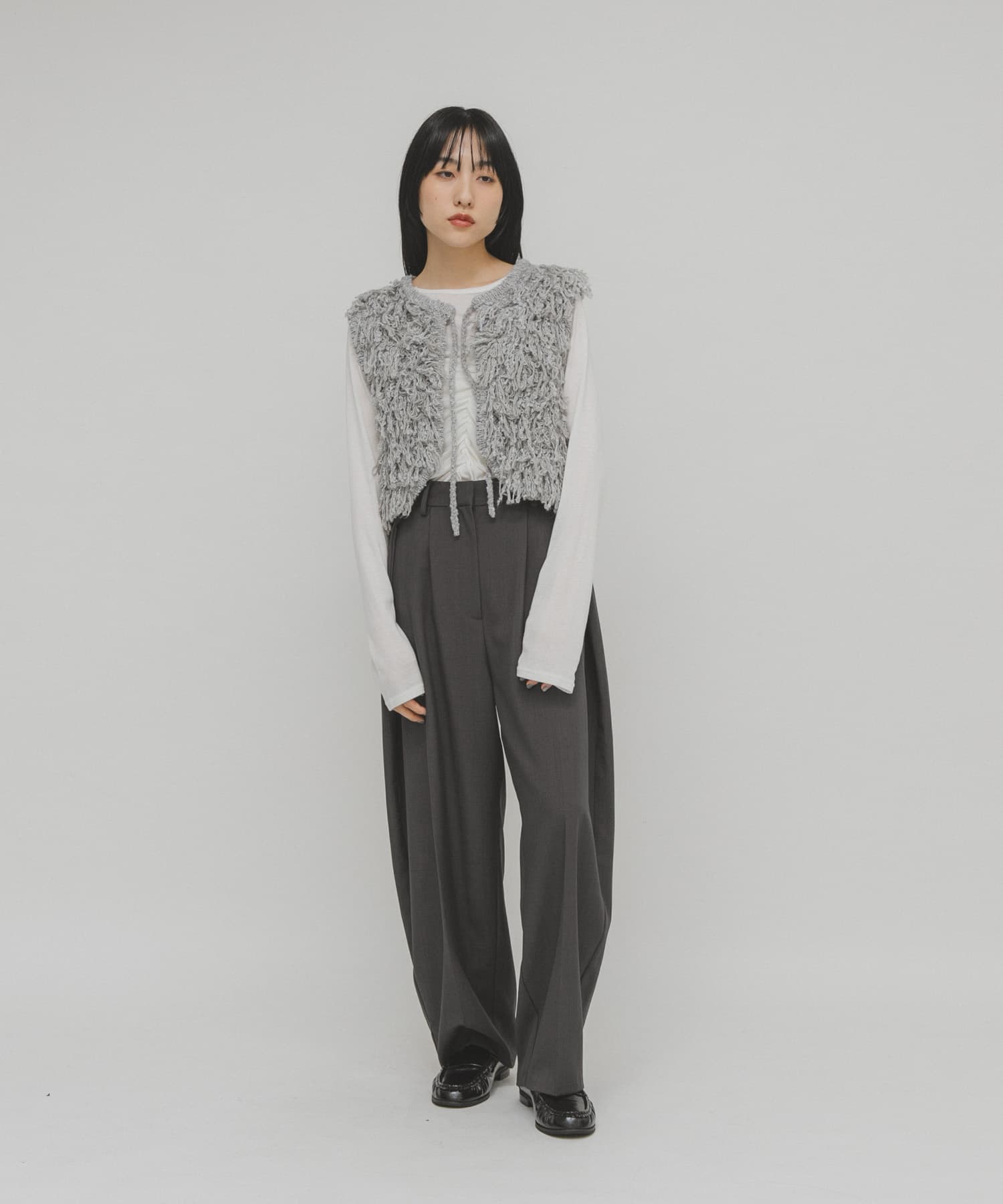 身長：160cm サイズ：one