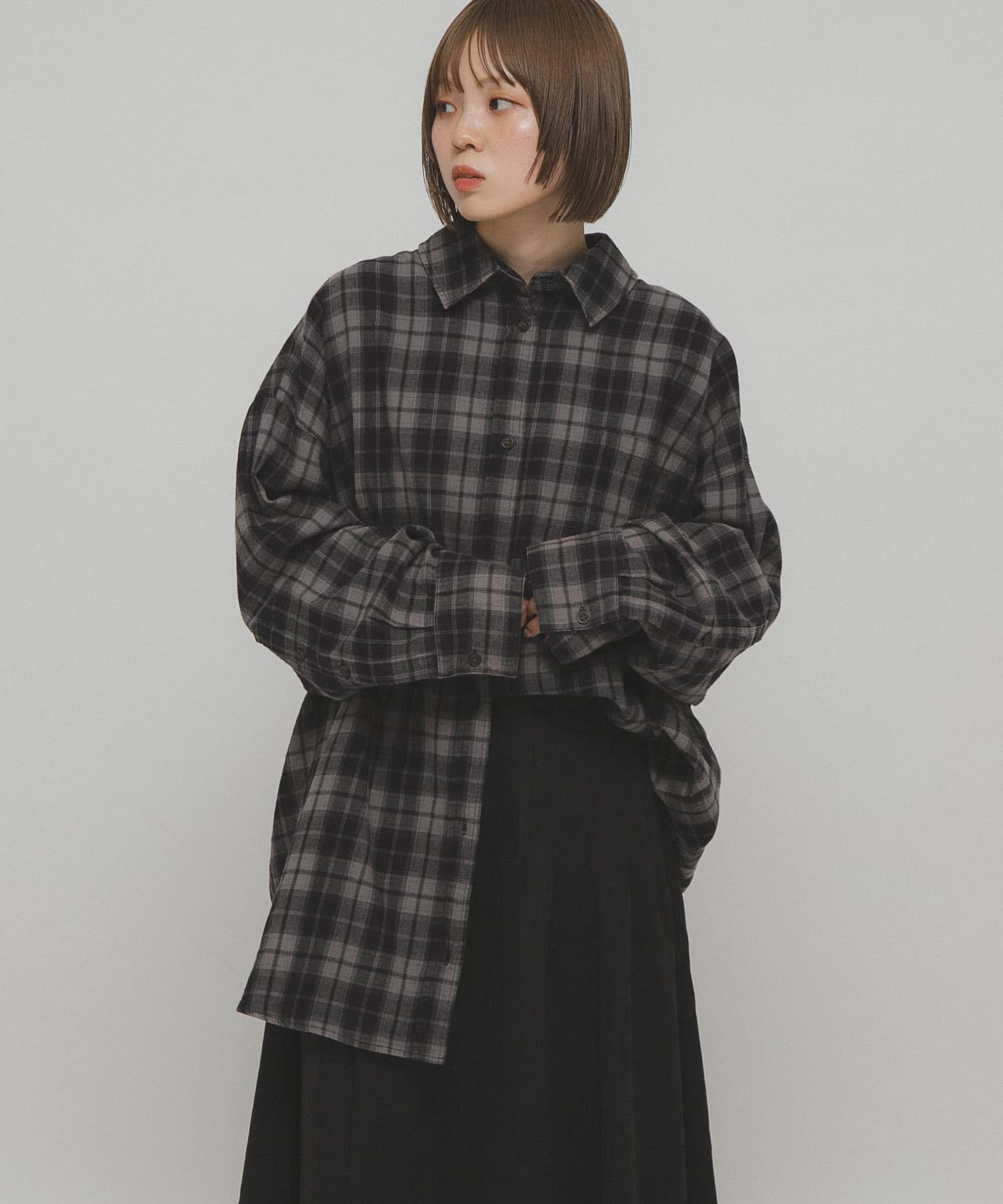 身長：153cm サイズ：one