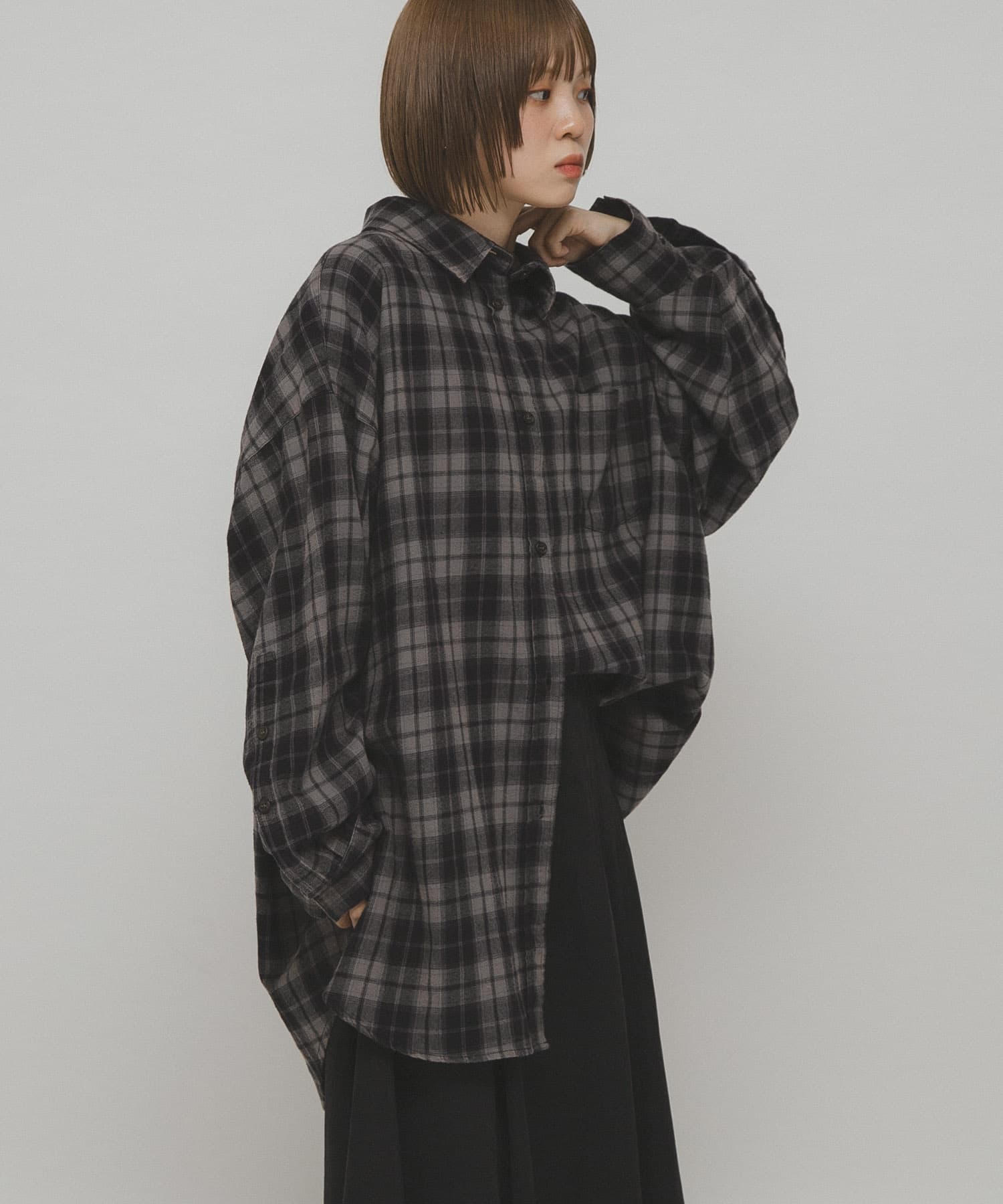 身長：153cm サイズ：one