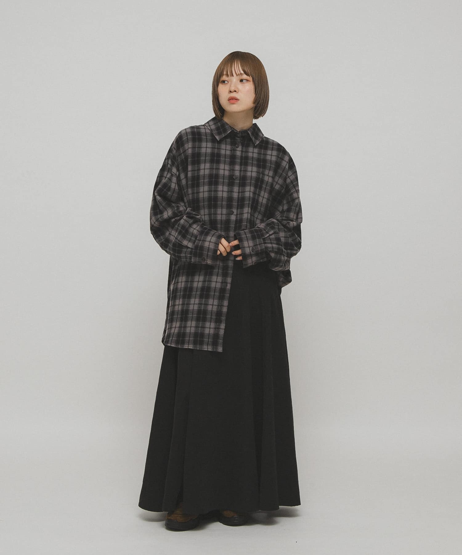 身長：153cm サイズ：one