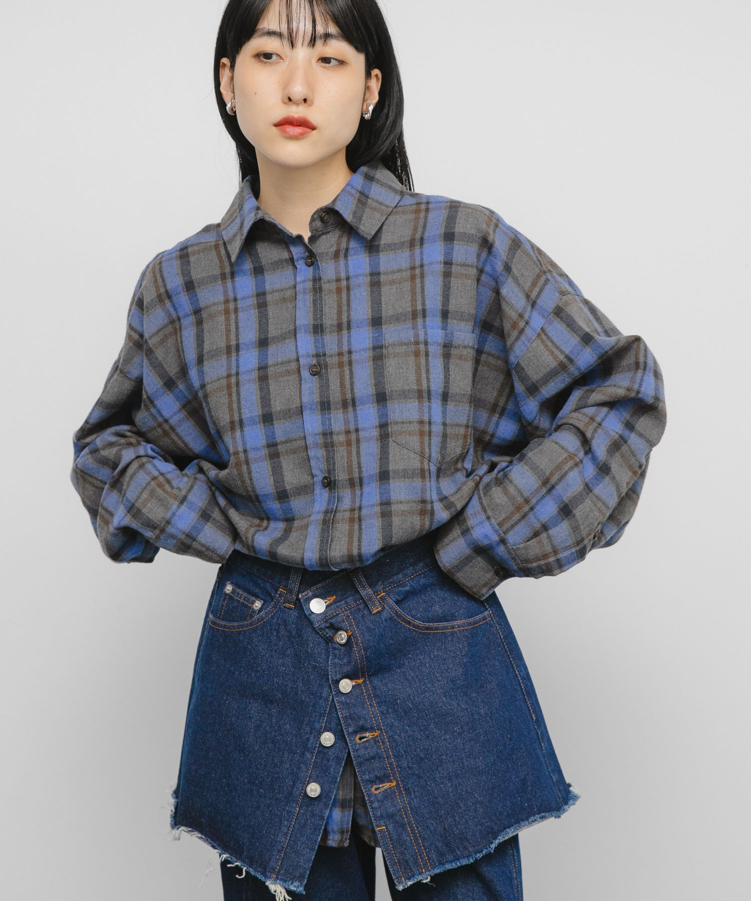 身長：160cm サイズ：one