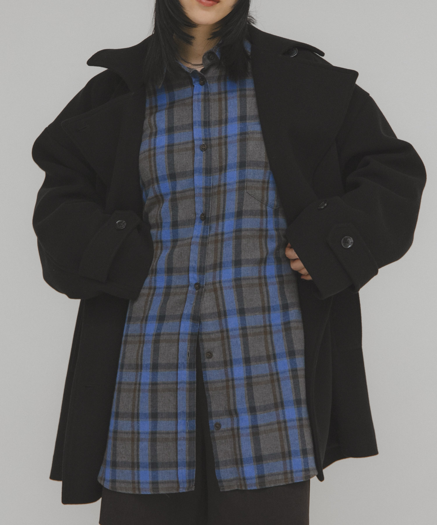 身長：160cm サイズ：one