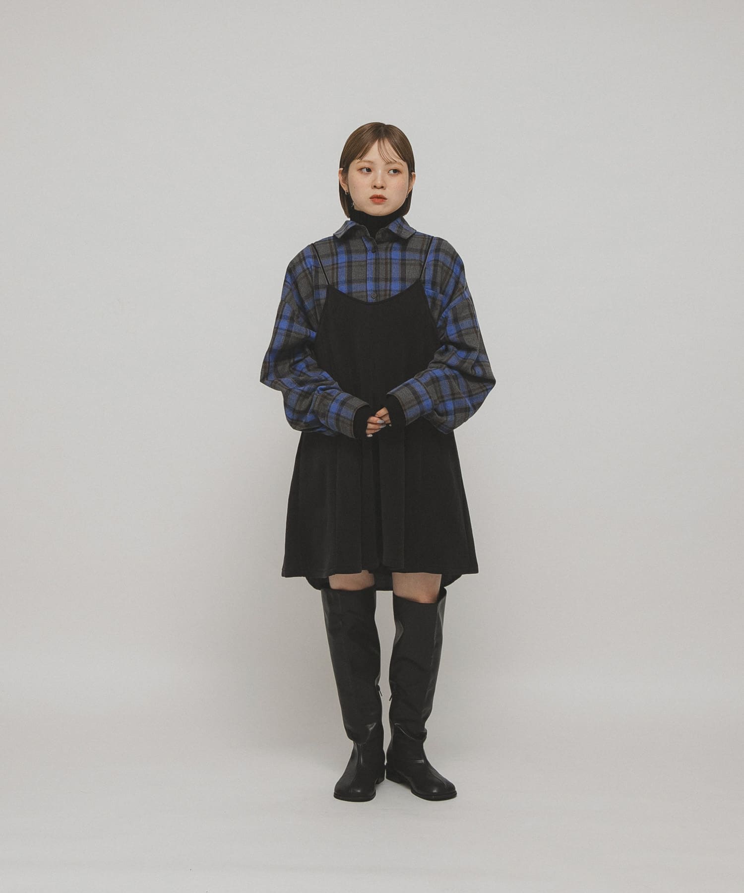 身長：153cm サイズ：one
