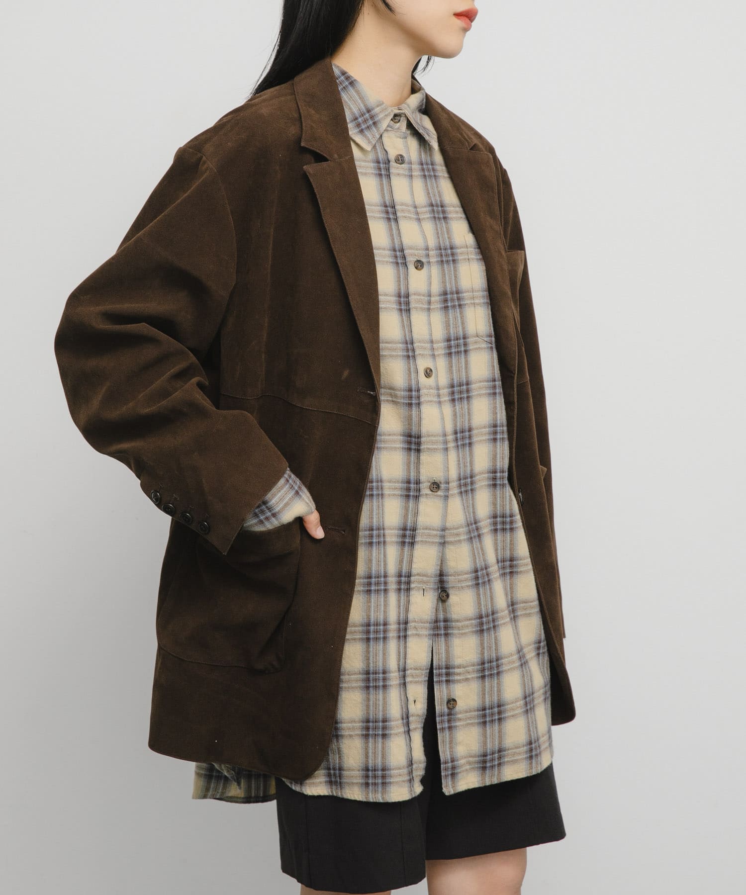 身長：160cm サイズ：one