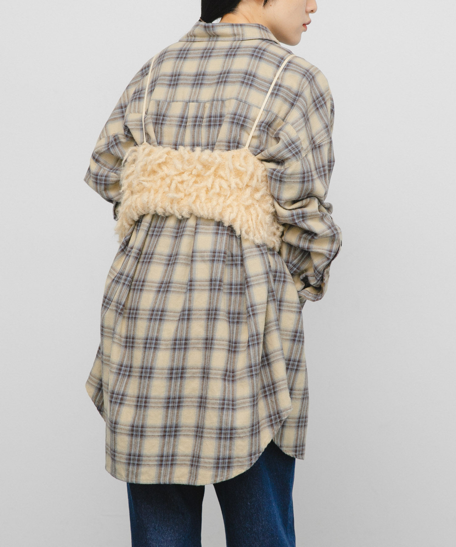 身長：160cm サイズ：one