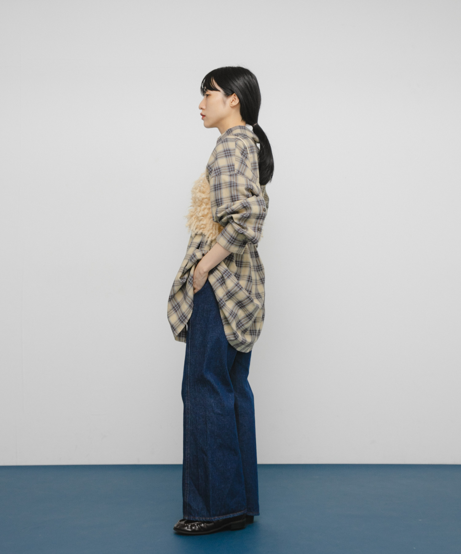 身長：160cm サイズ：one