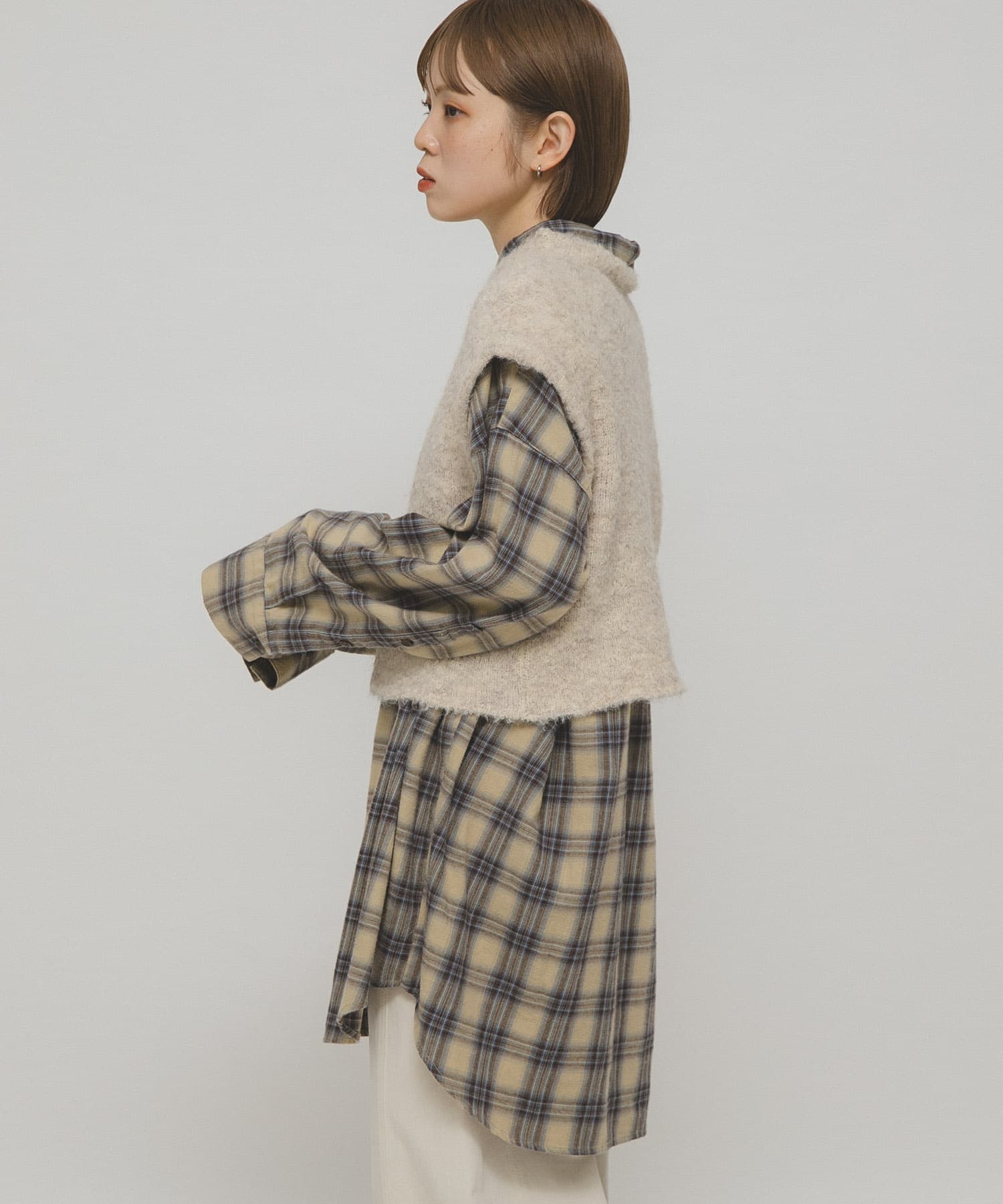 身長：153cm サイズ：one