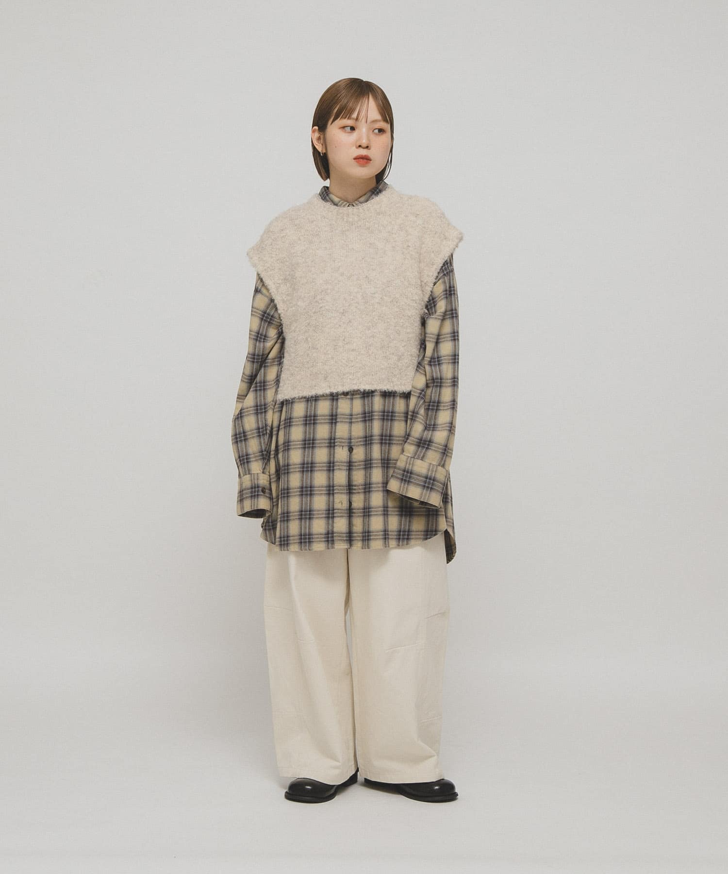 身長：153cm サイズ：one