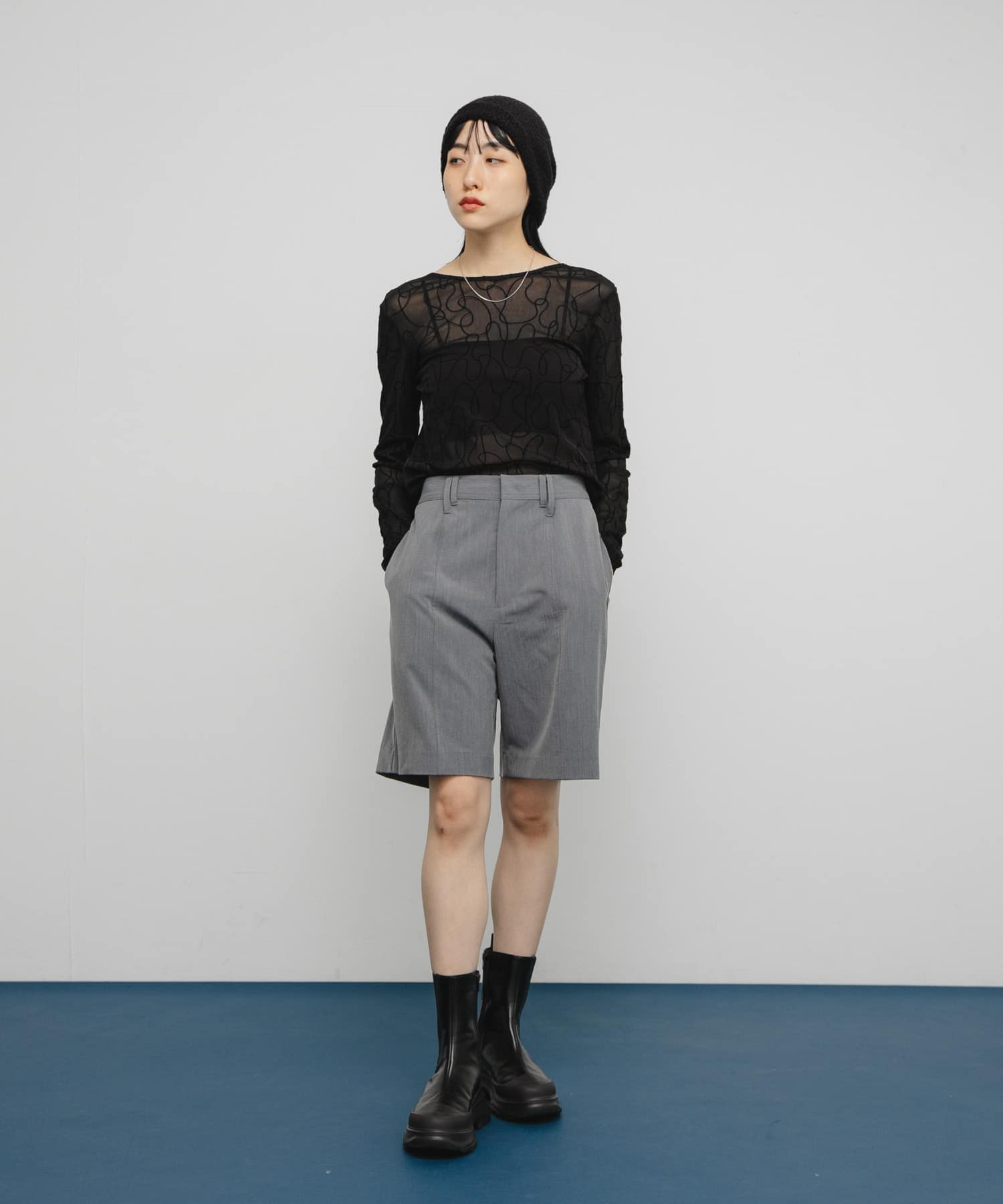 身長：160cm サイズ：one