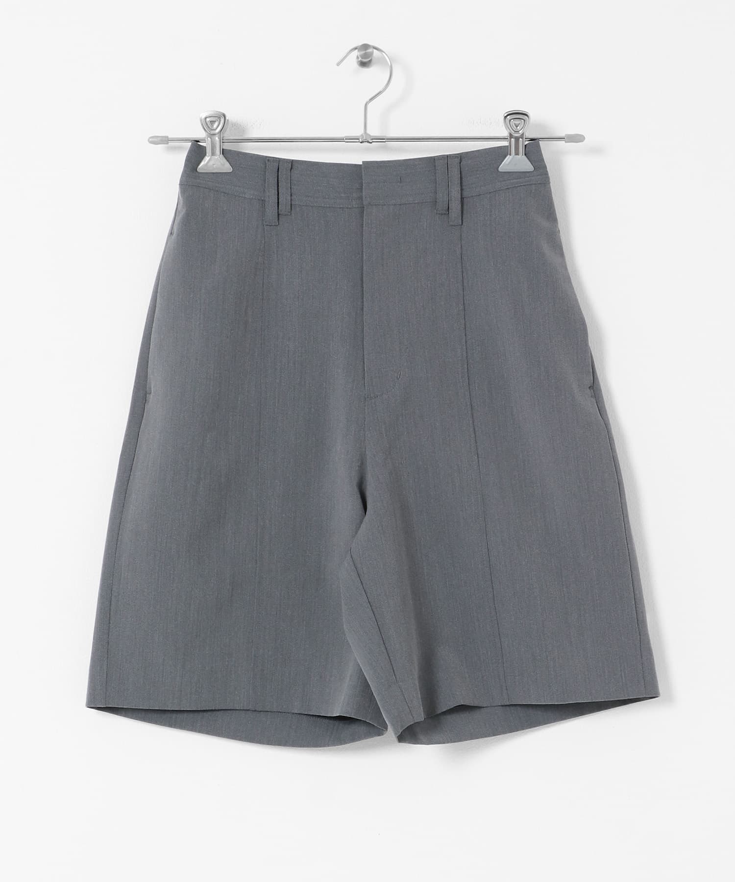 フロントステッチショートパンツ GRAY one