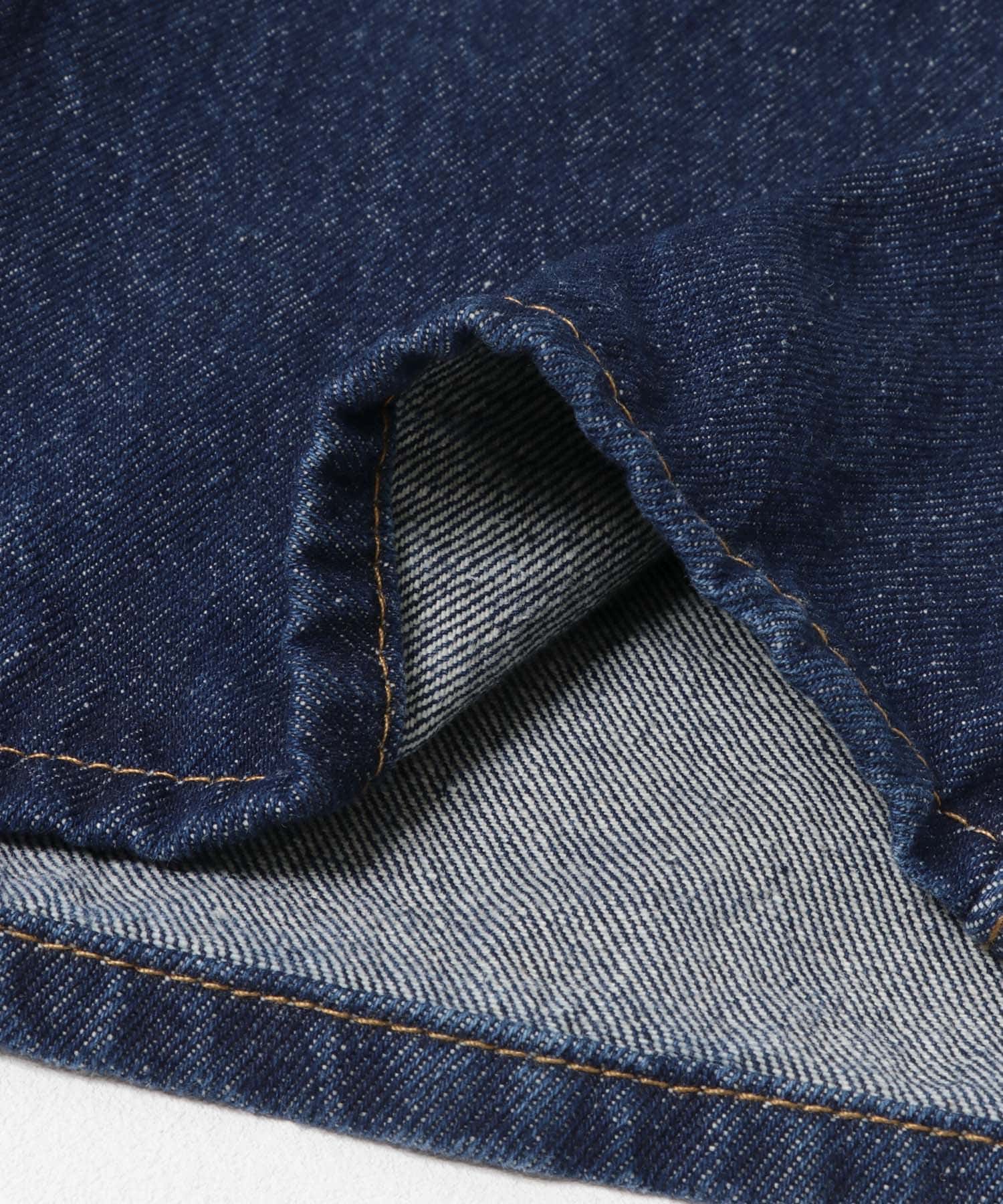 タックWIDEデニム BLUE 36