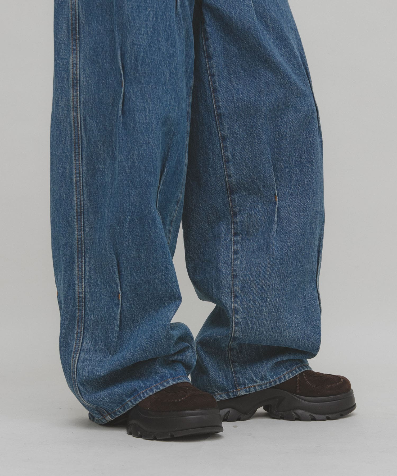 タックWIDEデニム