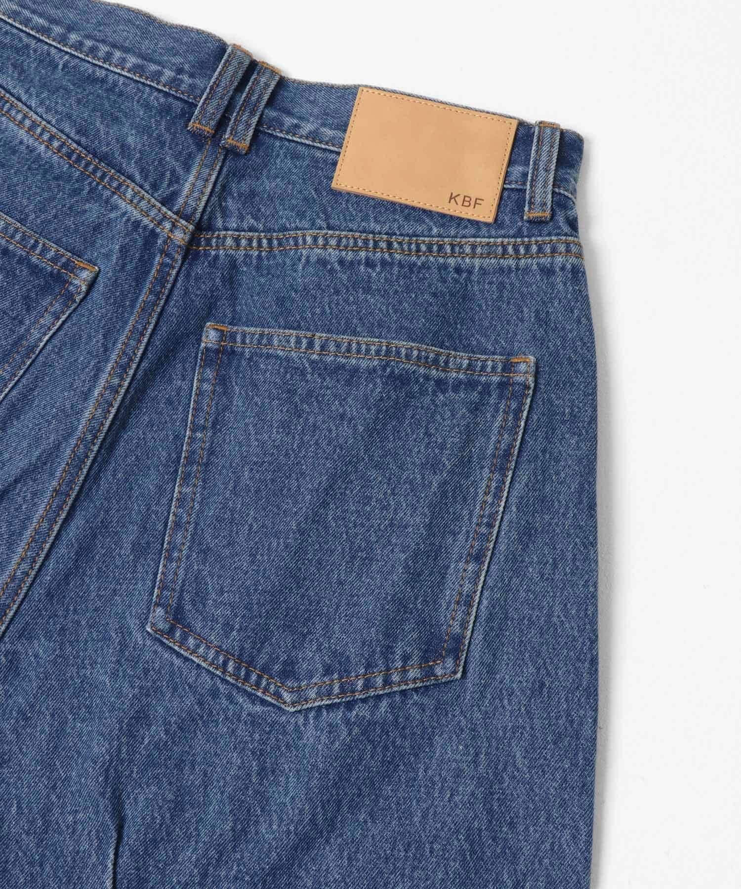 タックWIDEデニム L.BLUE 36