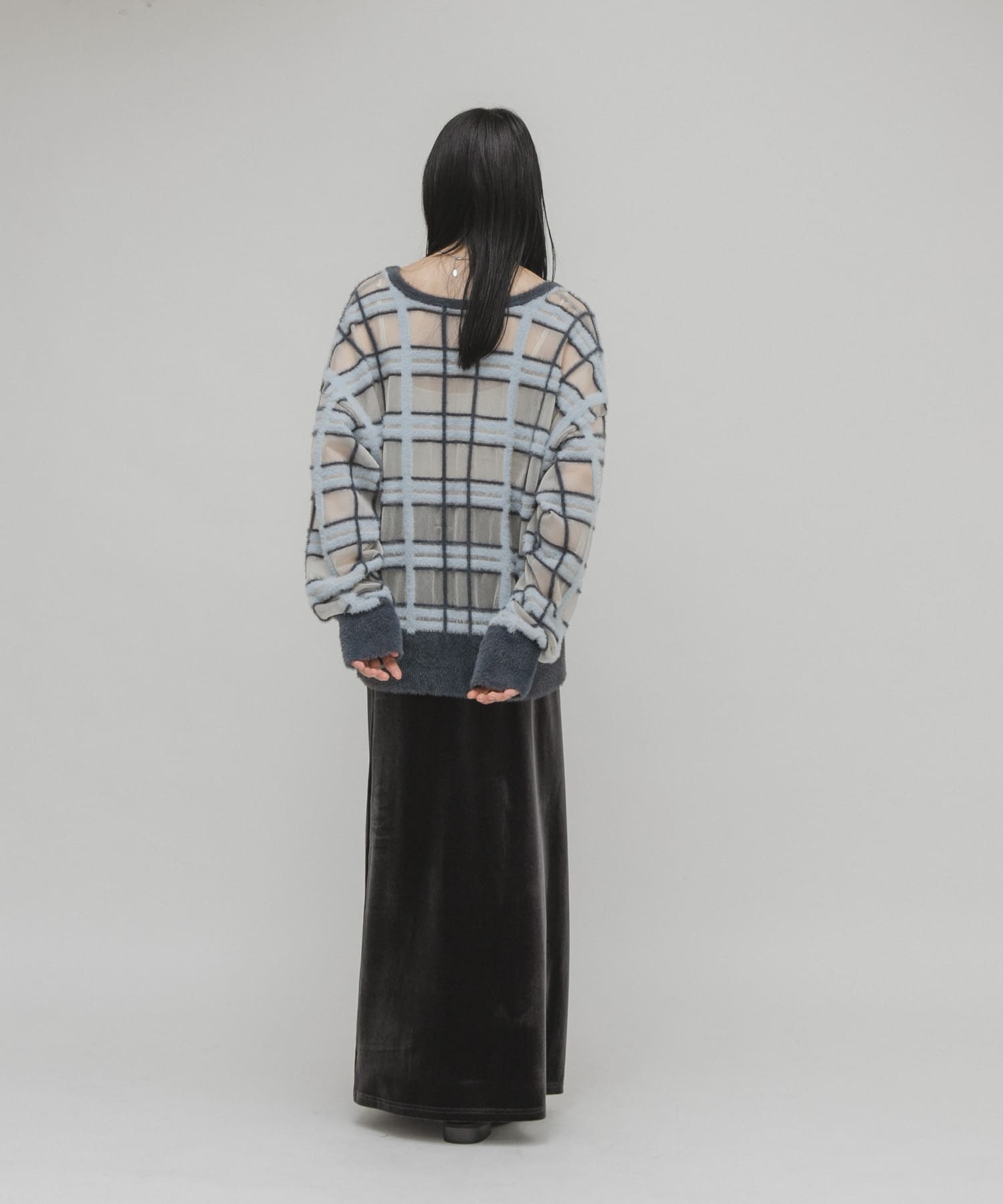 身長：160cm サイズ：one